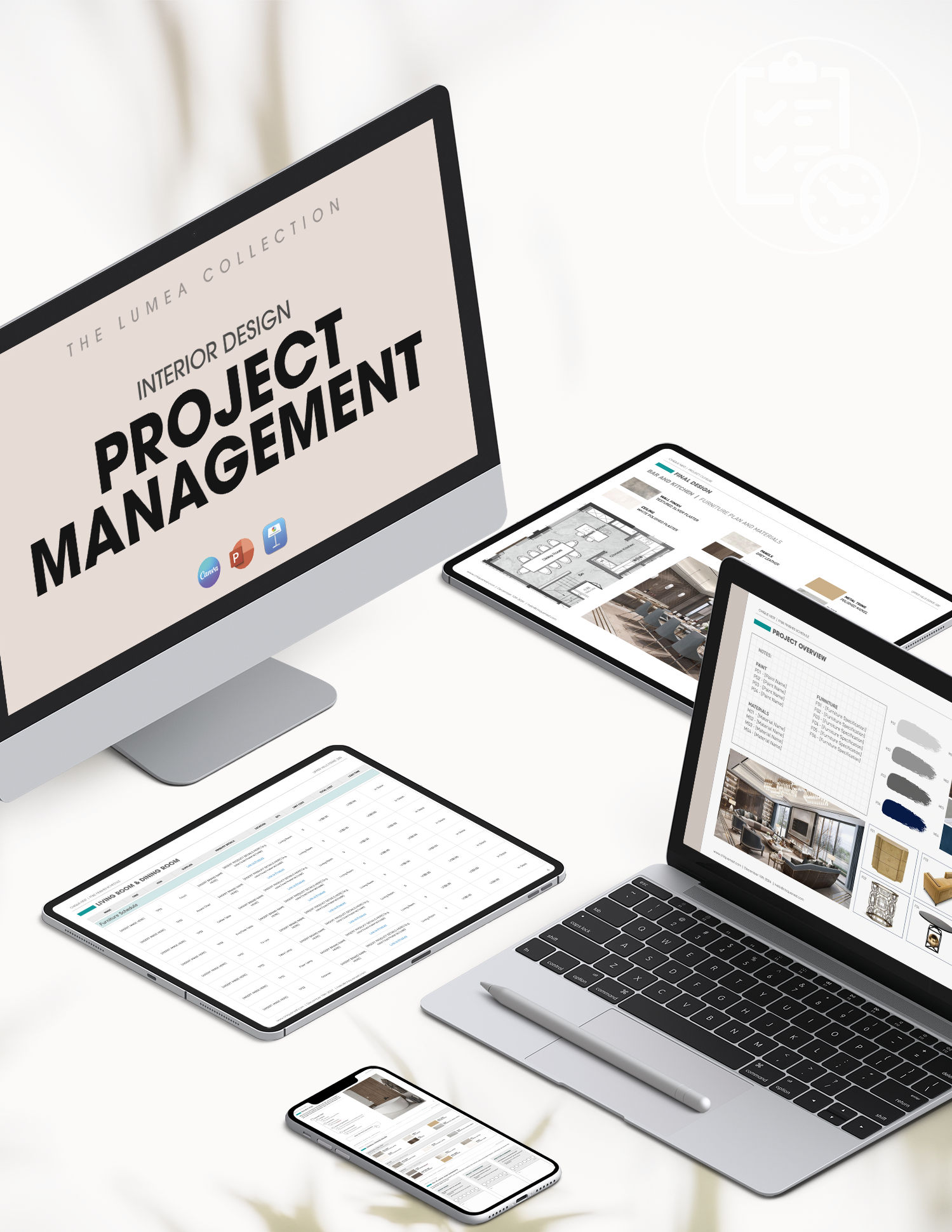 Business Templates for Interior Designers — Chique Nest