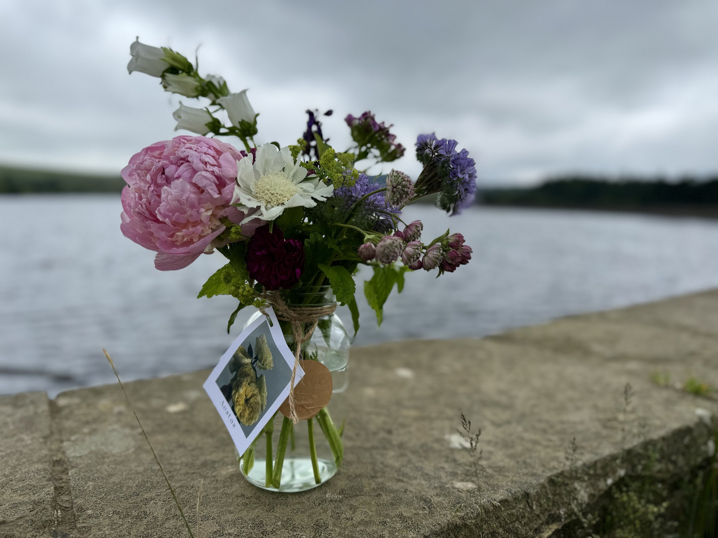 Mother's Day Jam Jar Posy