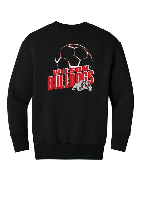 WBS- PC78PKT Port & Co Core Fleece Crewneck Pocket Sweatshirt