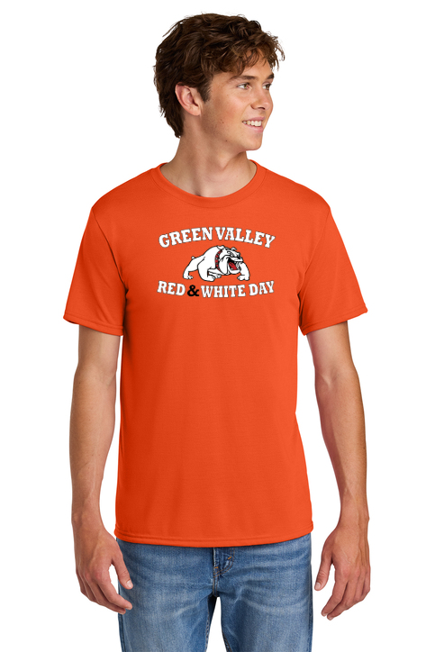 GV- RED & WHITE DAY STAFF T-SHIRT