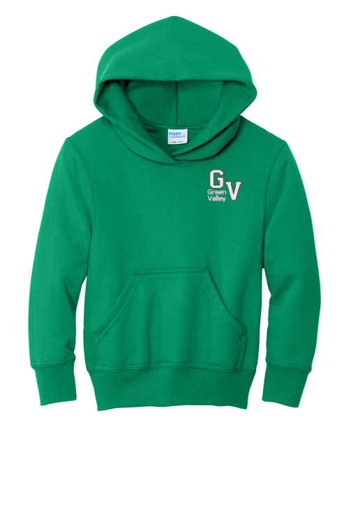 Threads- PC78YH Port & Co. Fleece Hoodie YOUTH LARGE