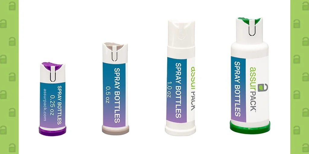 AssurPack® Metered Dose Spray Bottles