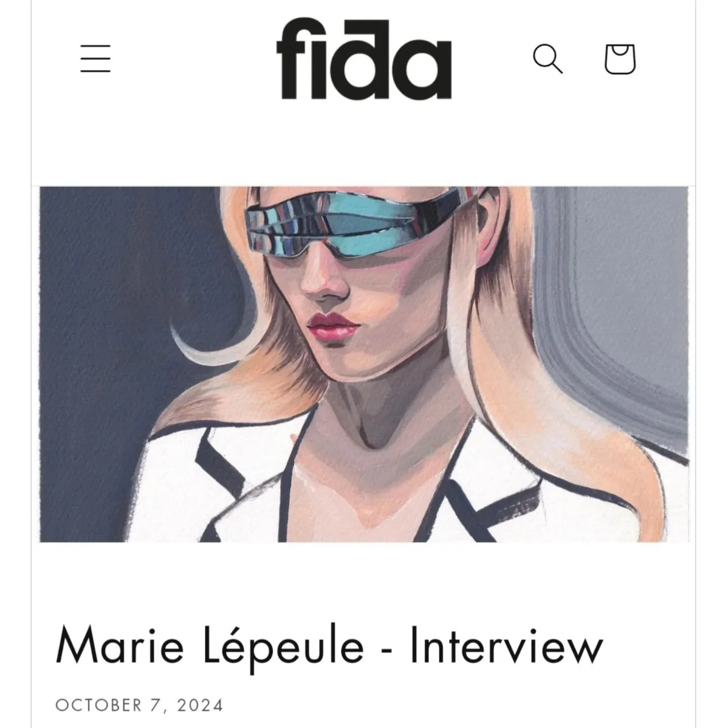 I'm so honored to have done a written interview with @fidaworldwide. Go check it out 🎨

Thank you again @fidaworldwide 🫶

https://www.fidaworldwide.com/blogs/awards-competitions/marie-lepeule?_pos=1&amp;_sid=f2214480c&amp;_ss=r

#fashionillustratio