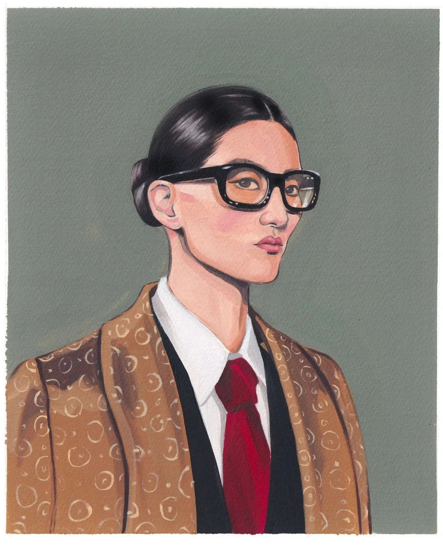 Oil painting on paper 🎨

Inspired by @ysl 

#fashionillustration #fashionillustrator #illustratrice #dessinatrice #fashiondrawing