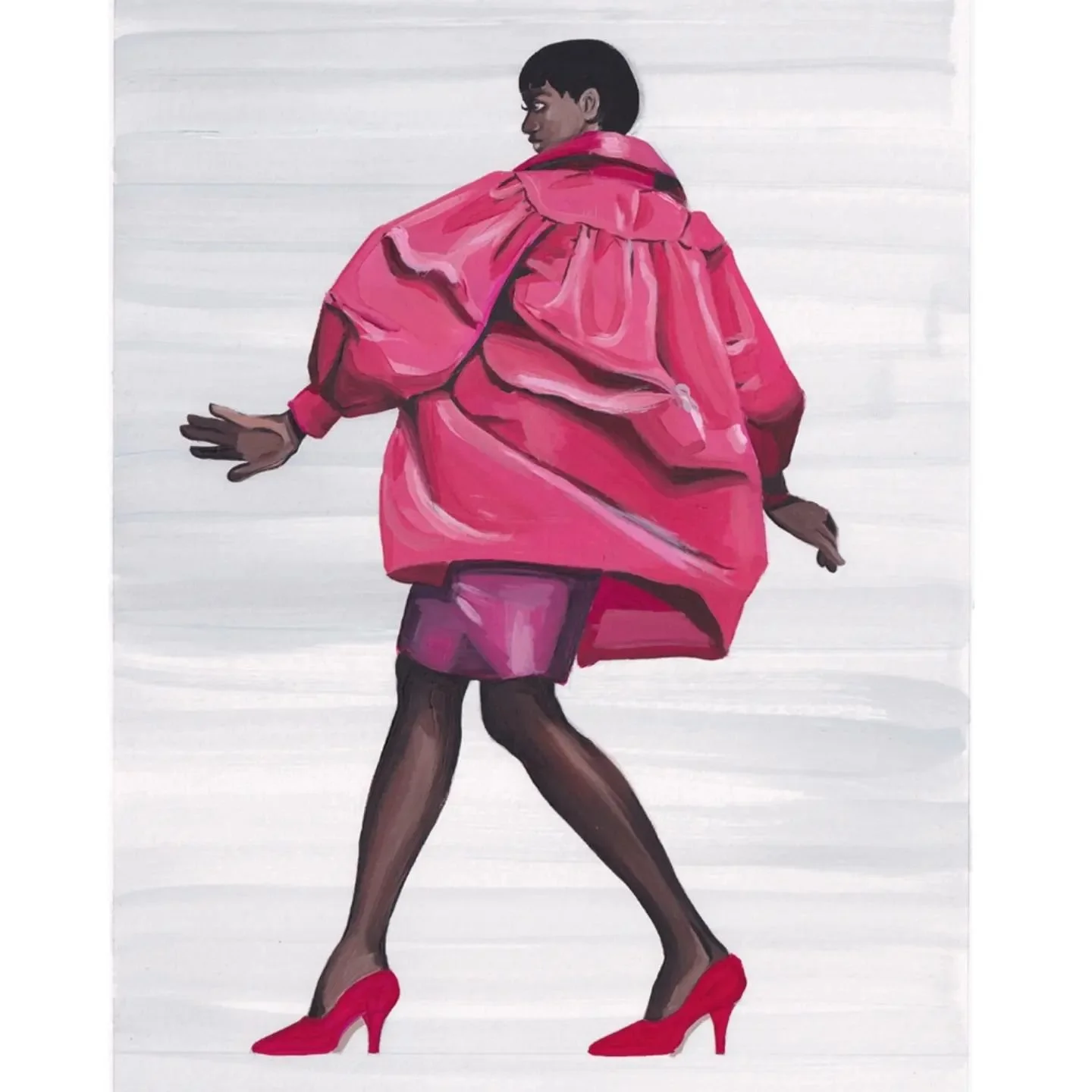 Oil painting on paper 🎨

#fashionillustration #fashionillustrator #dessinatrice #illustratrice