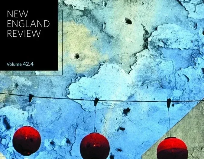 “Relax Your Face, Clint” | 
New England Review. Creative Nonfiction. 
Winter 2021: Volume 42, Issue 4.