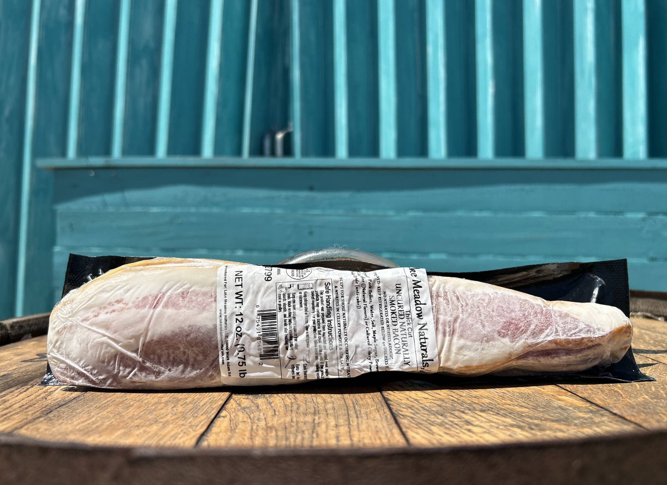 Thick Cut Uncured Smoked Bacon