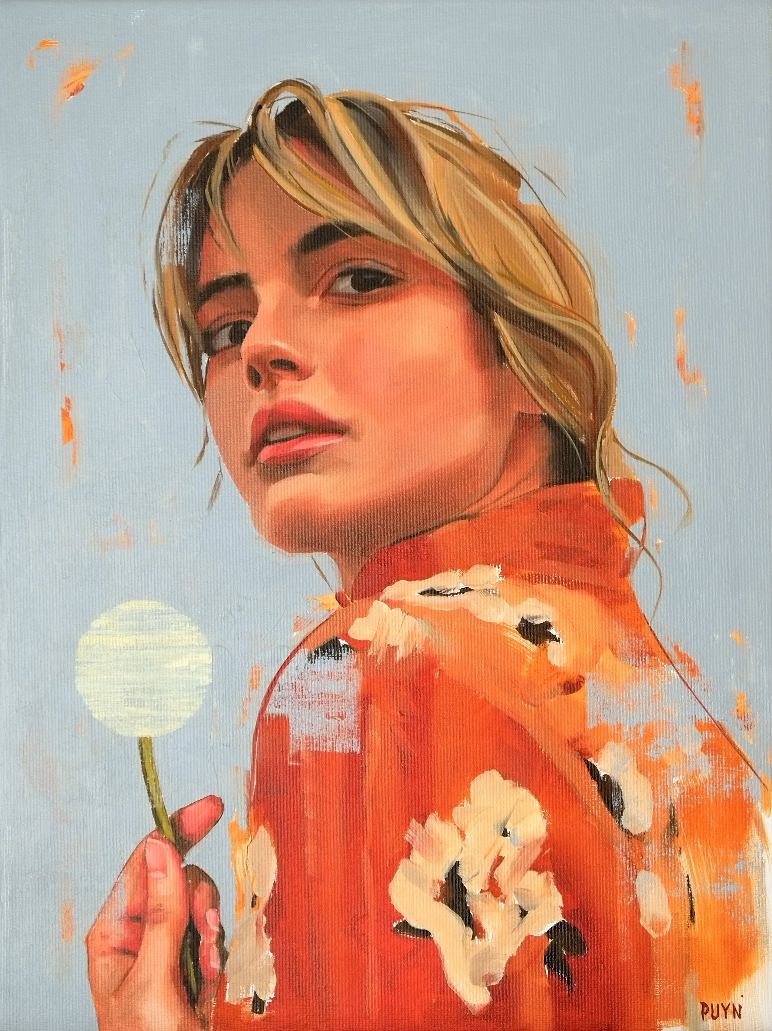 Make a Wish, Oil on Canvas, 30 x 40 cm, 2025