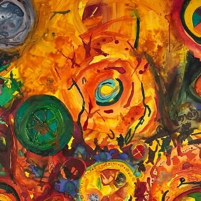 Abstract Astral Commissioned Piece