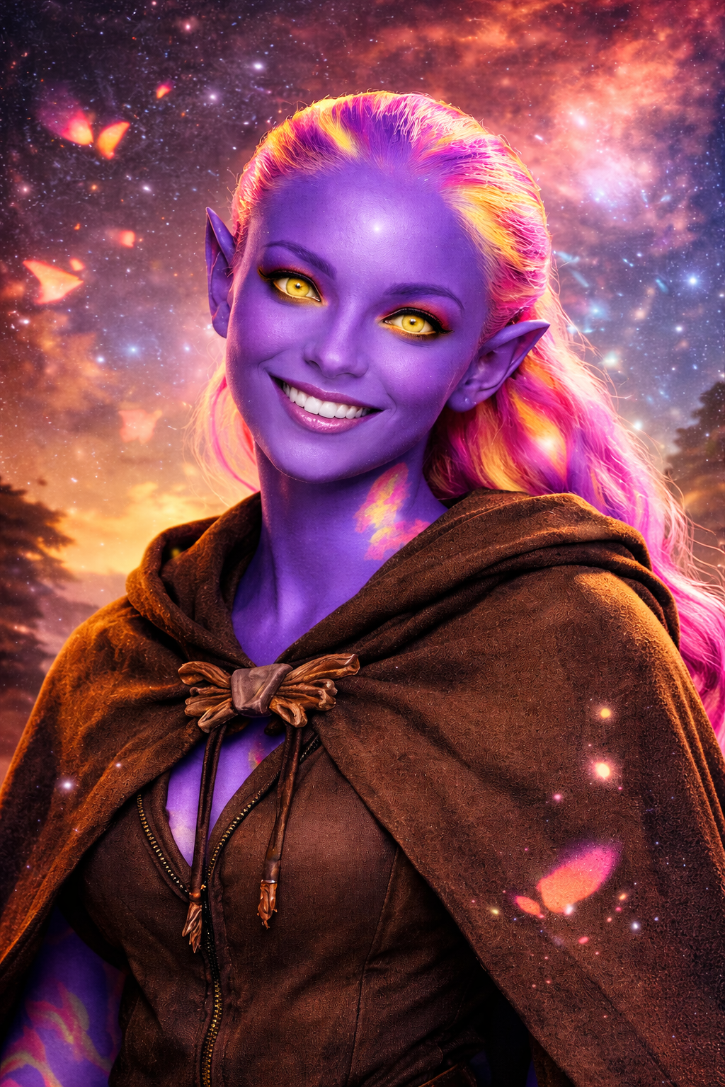 Sol the Andromedan with a pure message 