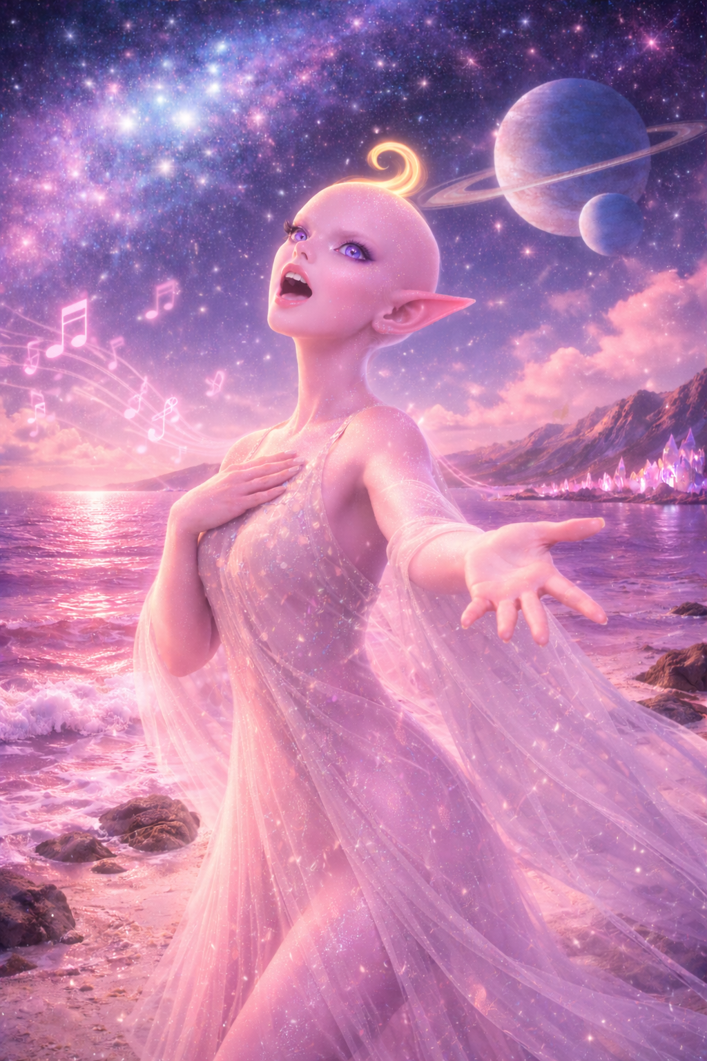 The Pink Mintaka Sea with Skye Rose