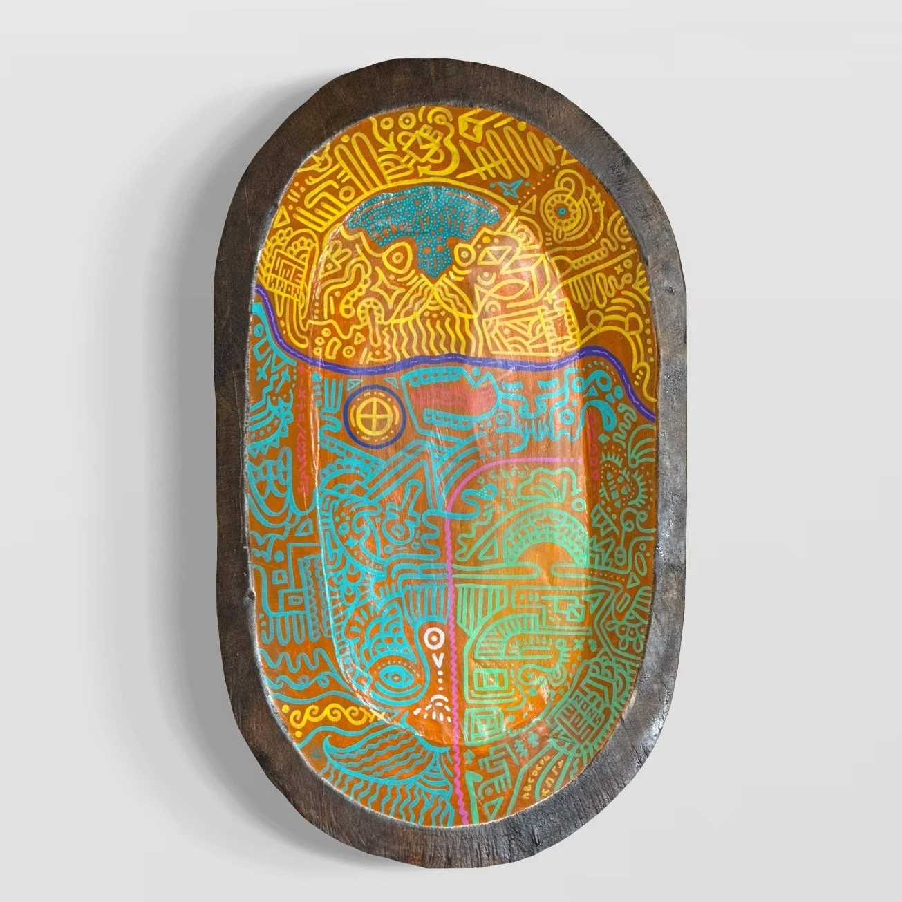 Dough Bowl 1 (Skyy Map) by Wesley Ethyn Bowers