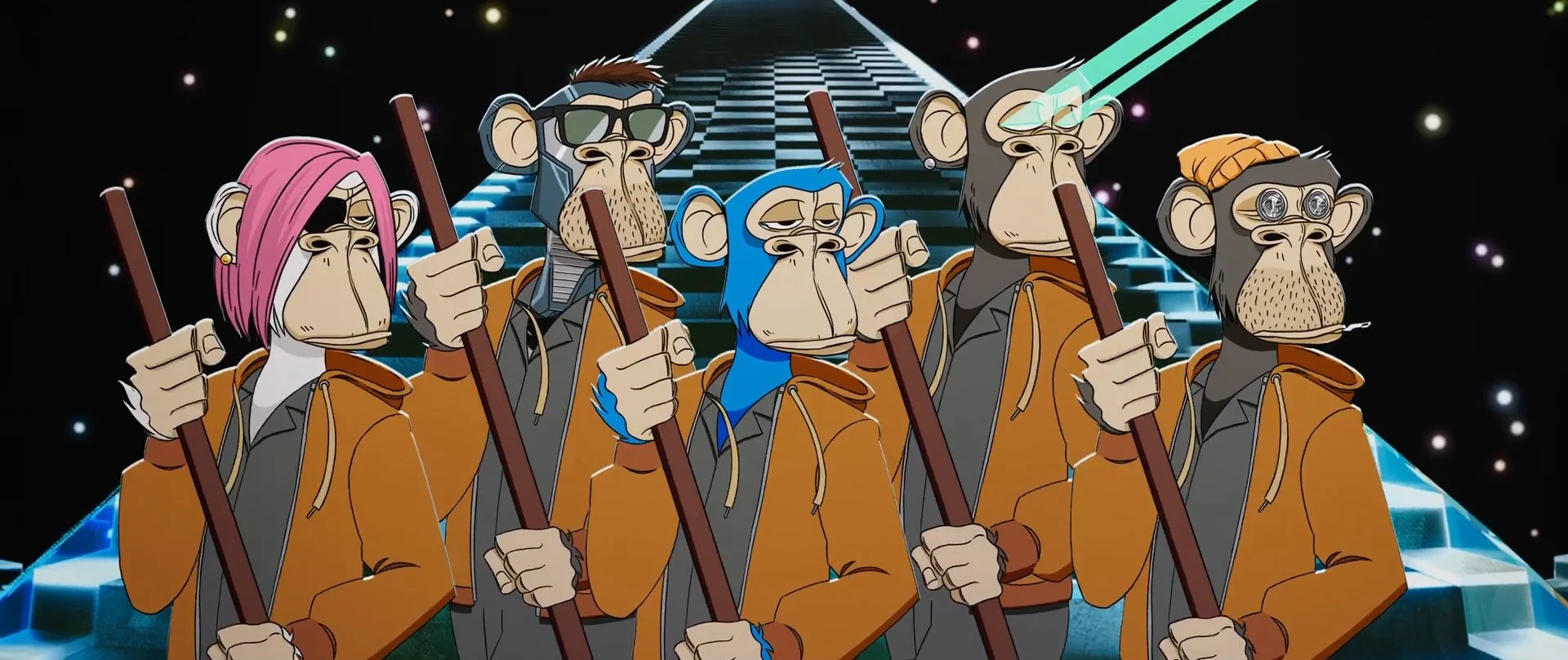Picnic Studio Animation Coinbase Degen Trilogy Bored Ape