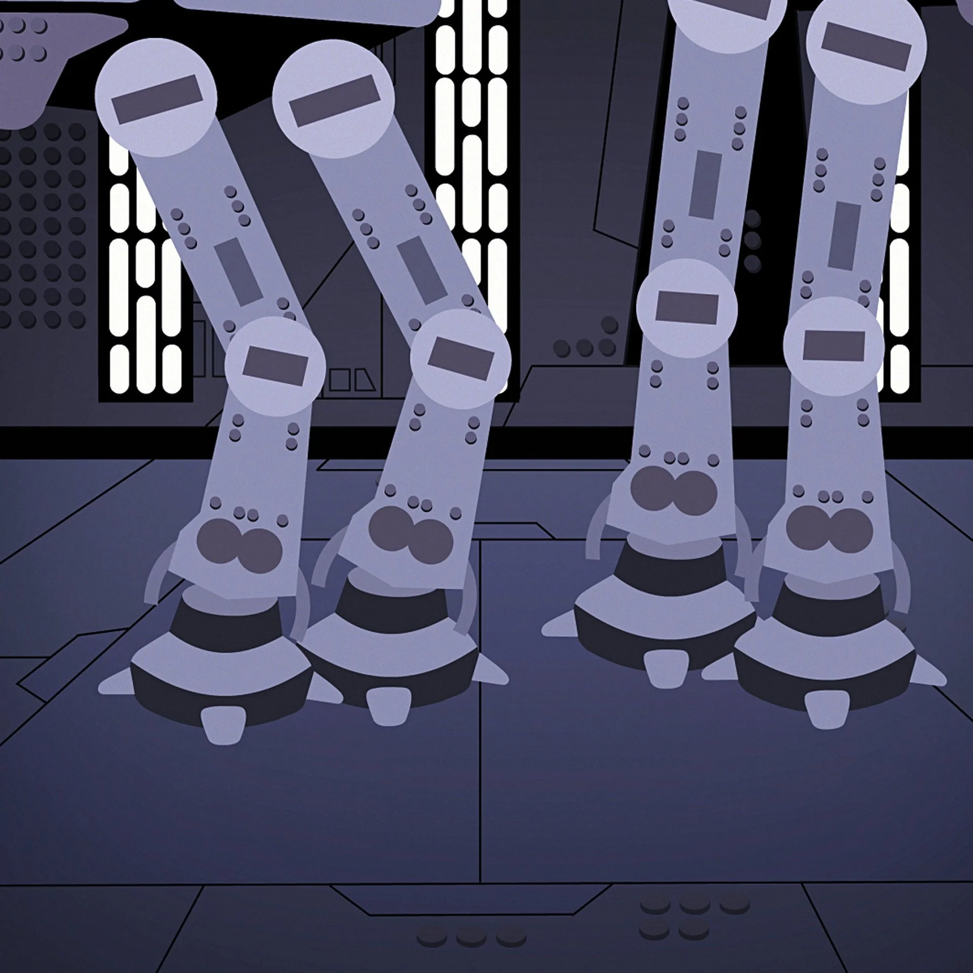Picnic Studio Animation LEGO Star Wars Anime 2d Pod Racers Jawas AT-ATs
