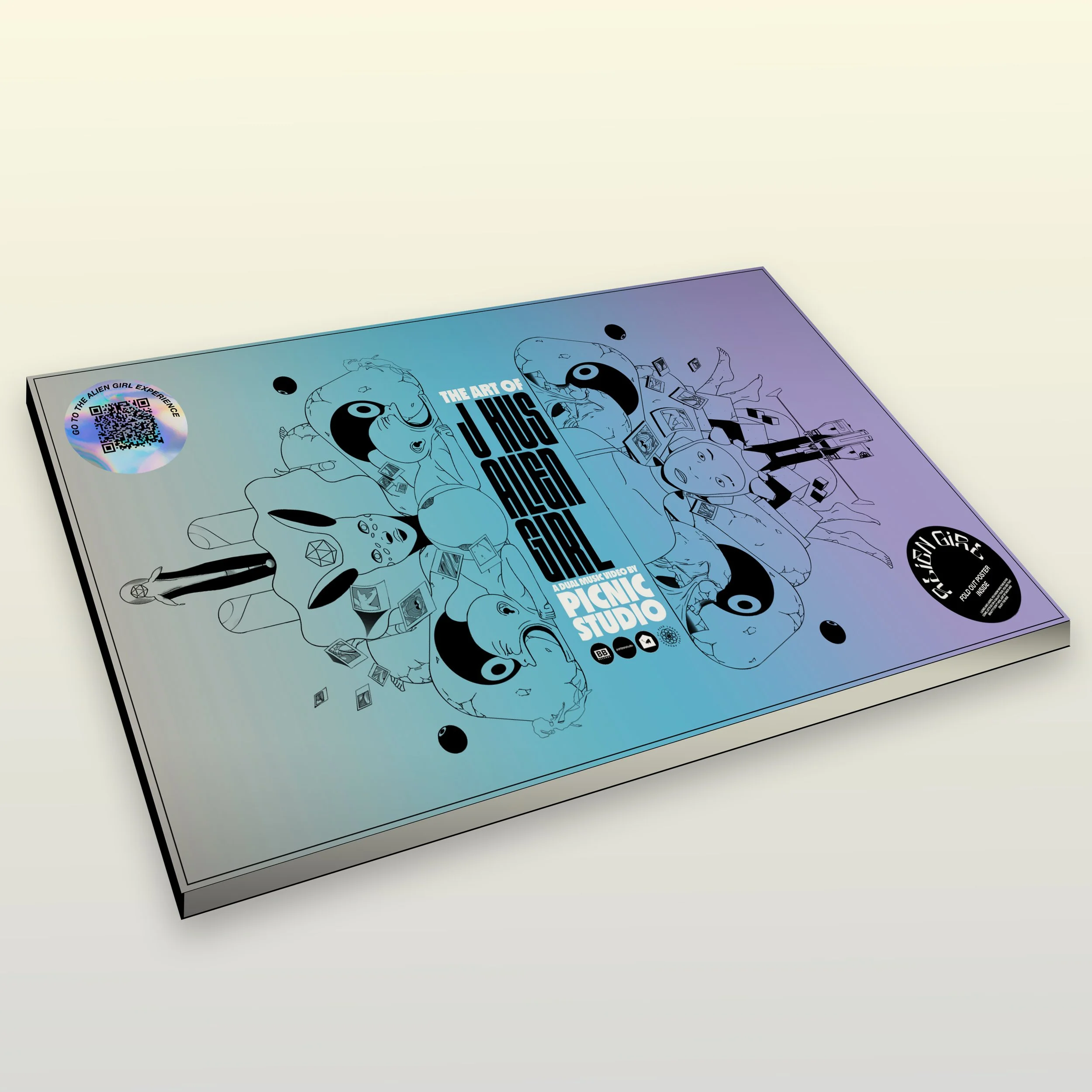 J Hus - ALIEN GIRL - Digital Art Book