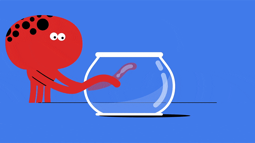 picnic animation studio 2d character mograph autism octopus camel roche pharma