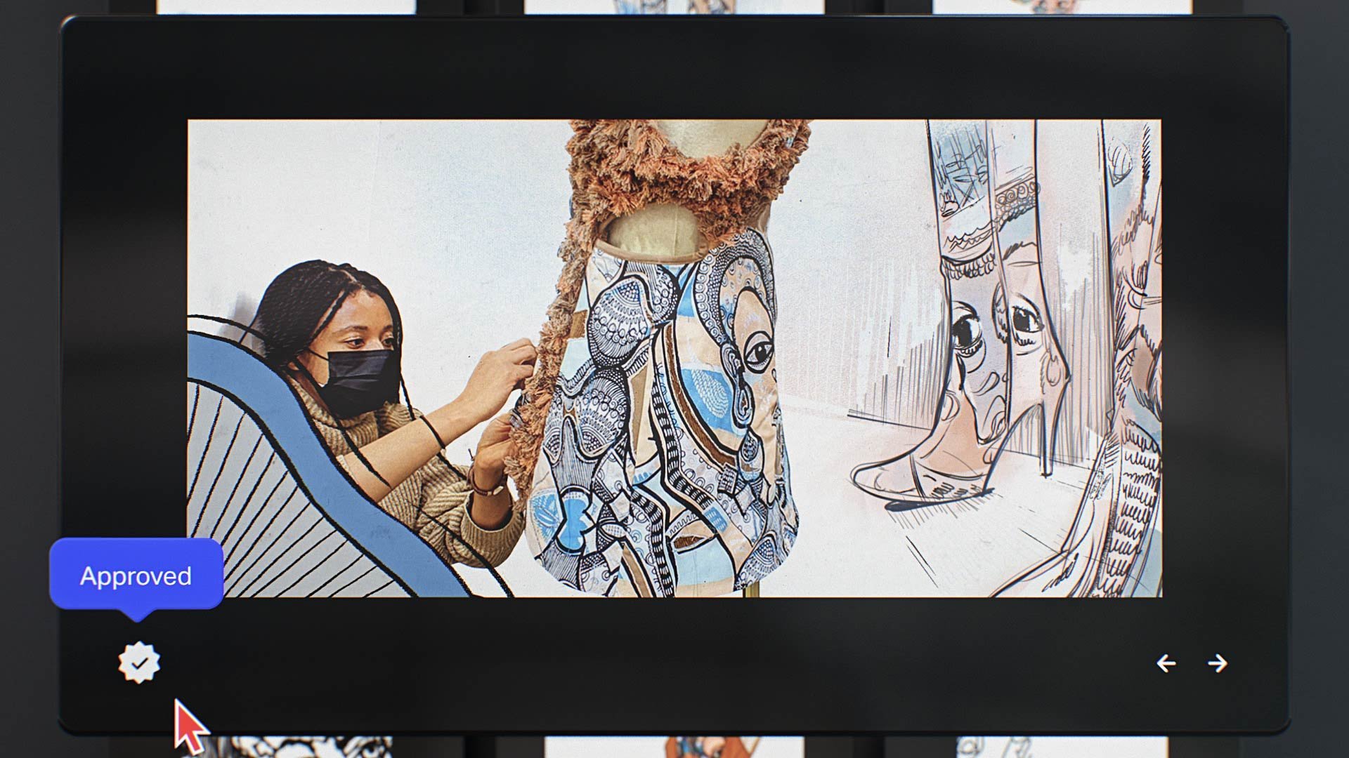 Picnic studio animation london Wetransfer Tolu Coker Baby Metal WeTransfer London animation studio Picnic Studio 2d character anime animation