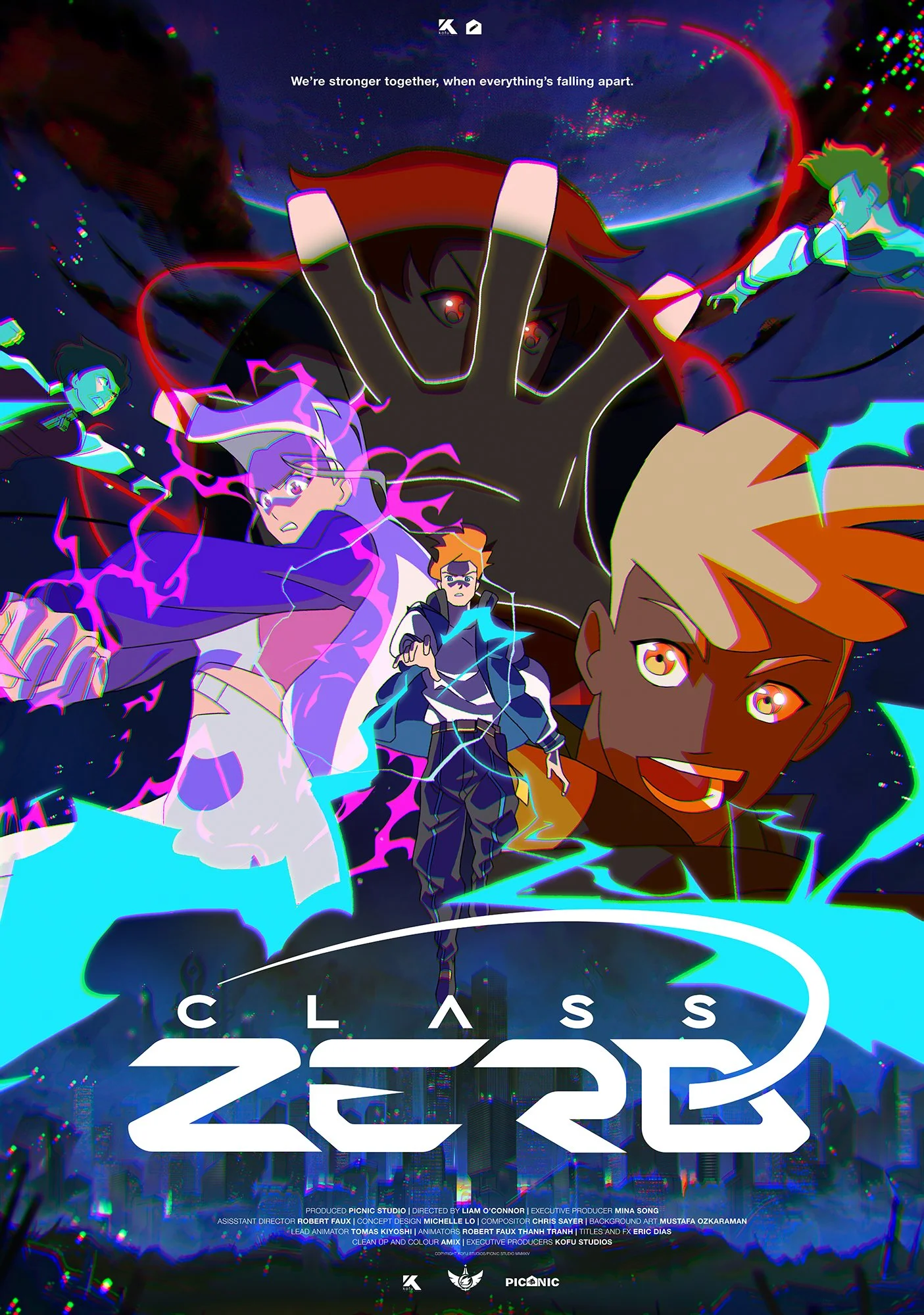 Picnic Studio Animation Class Zero Anime 2d animation Kofu Studios