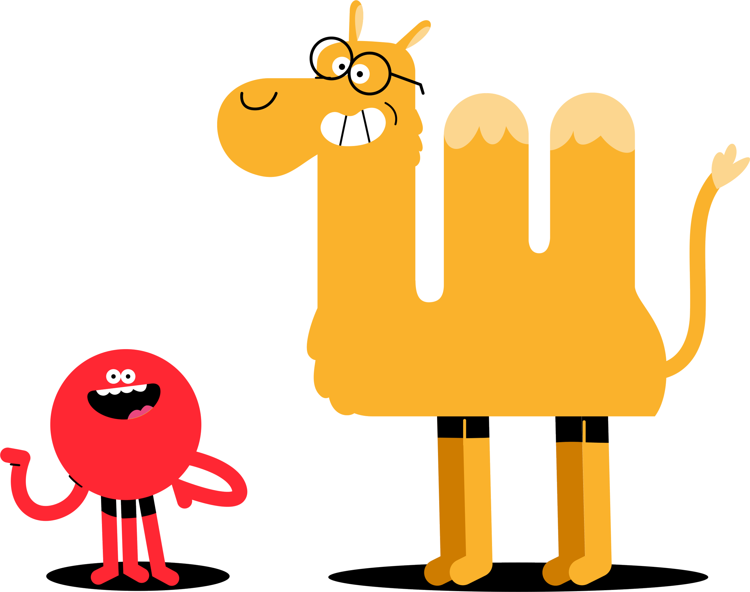 picnic animation studio 2d character mograph autism octopus camel roche pharma