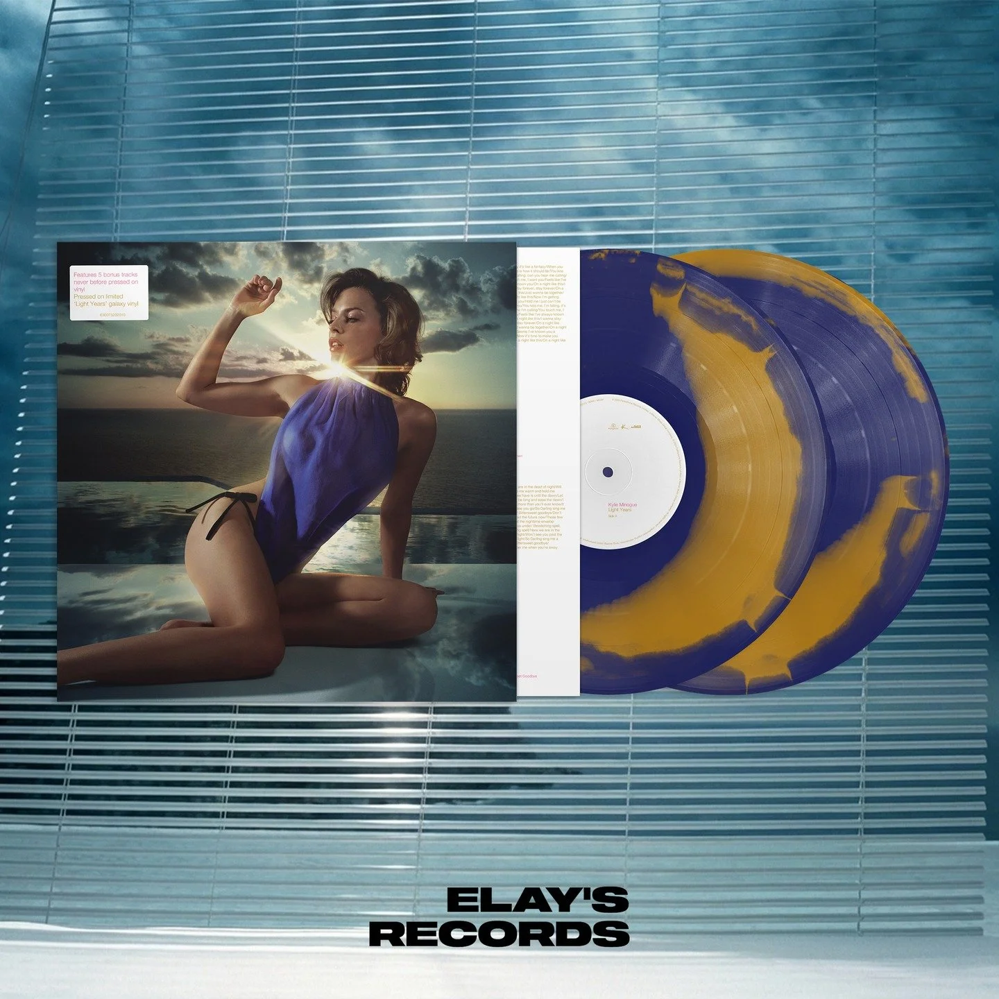 @kylieminogue // LIGHT YEARS // 2 GALAXY VINYL RECORDS WITH 5 EXTRA TRACKS // GATEFOLD JACKET WITH PRINTED INNER SLEEVES

#kylie #kylieminogue #lightyears #spinningaround #lovers #onanightlikethis #pleasestay #kylielightyears #vinyl #vinylcollection 