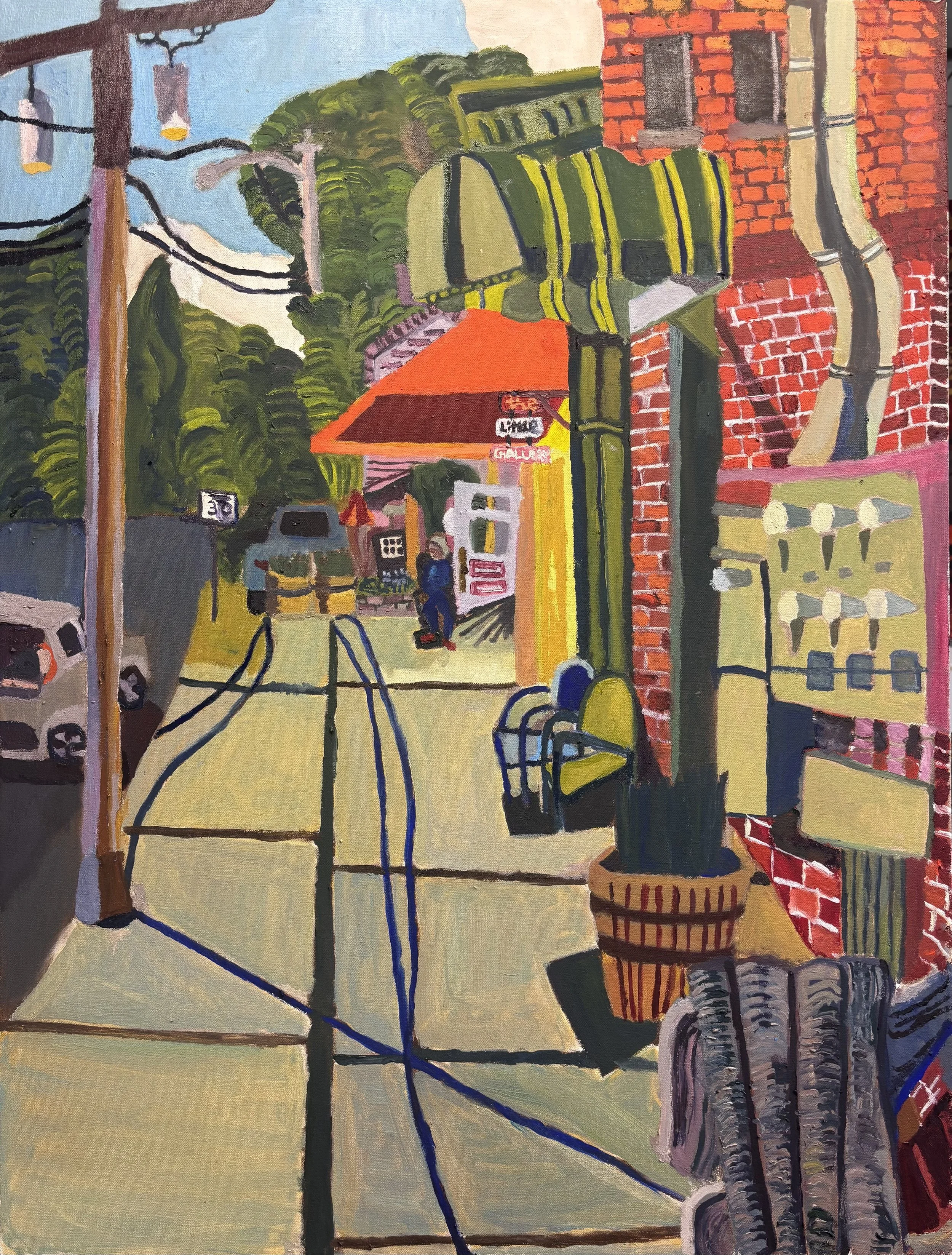 The Little Gallery, Oil on Canvas, Summer 2026