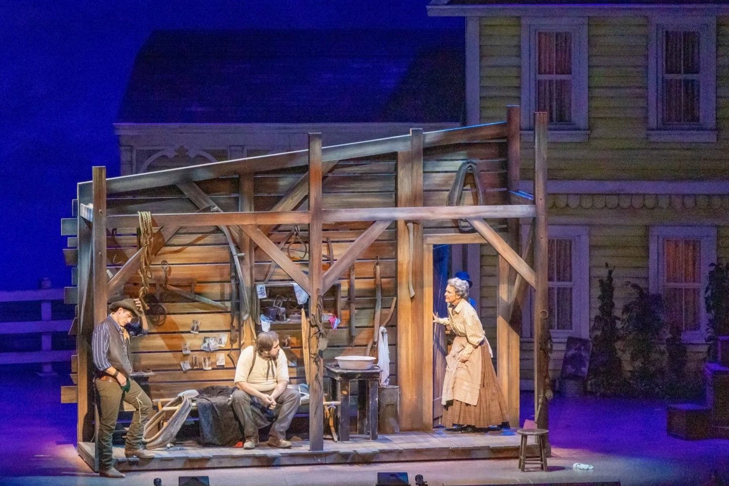 Dallas Lish, Jackson Barnes and Lyn Cramer. Photo by Carl Shortt