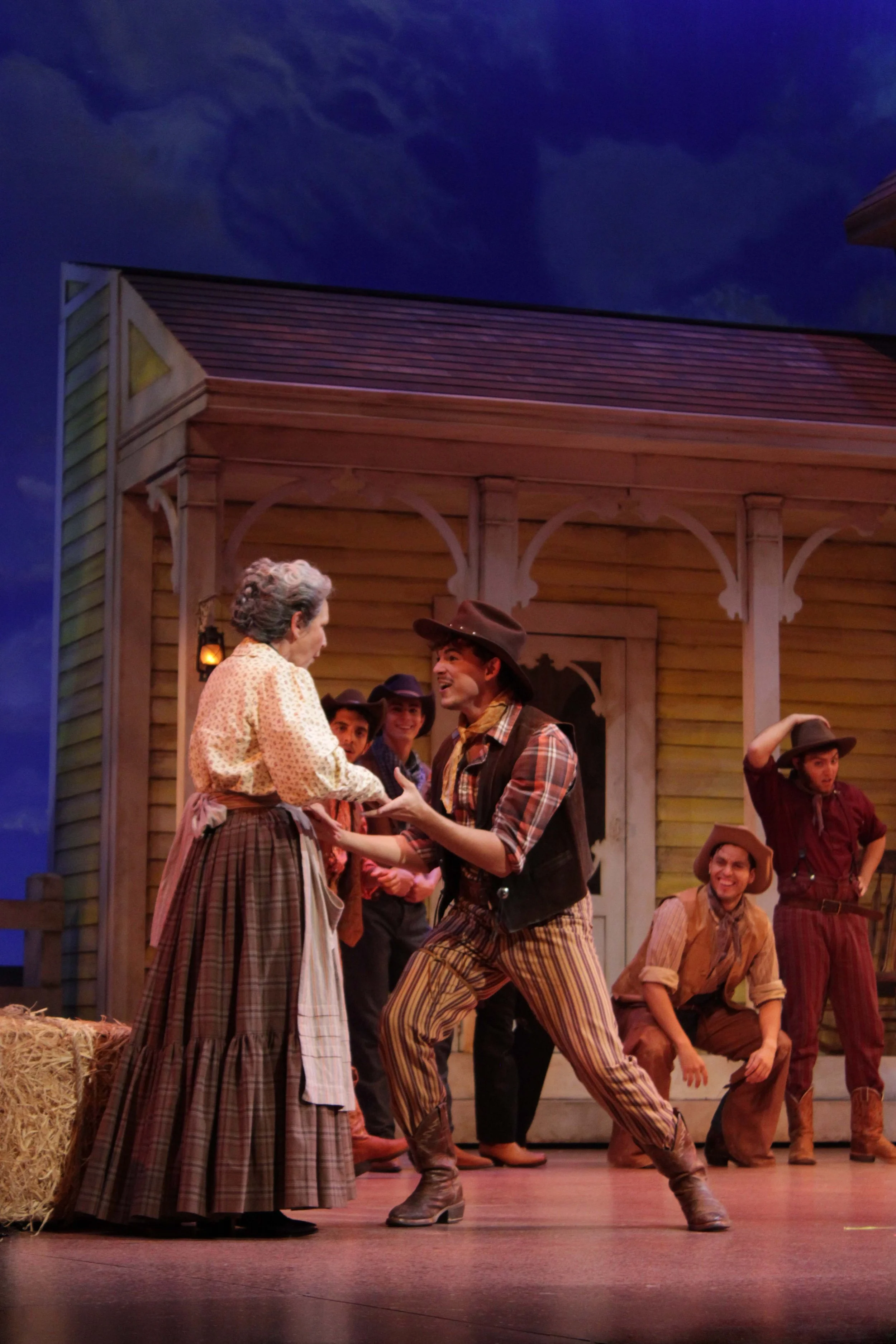 Lyn Cramer and Joel Stephens. Photo by Emorie Mansur. 