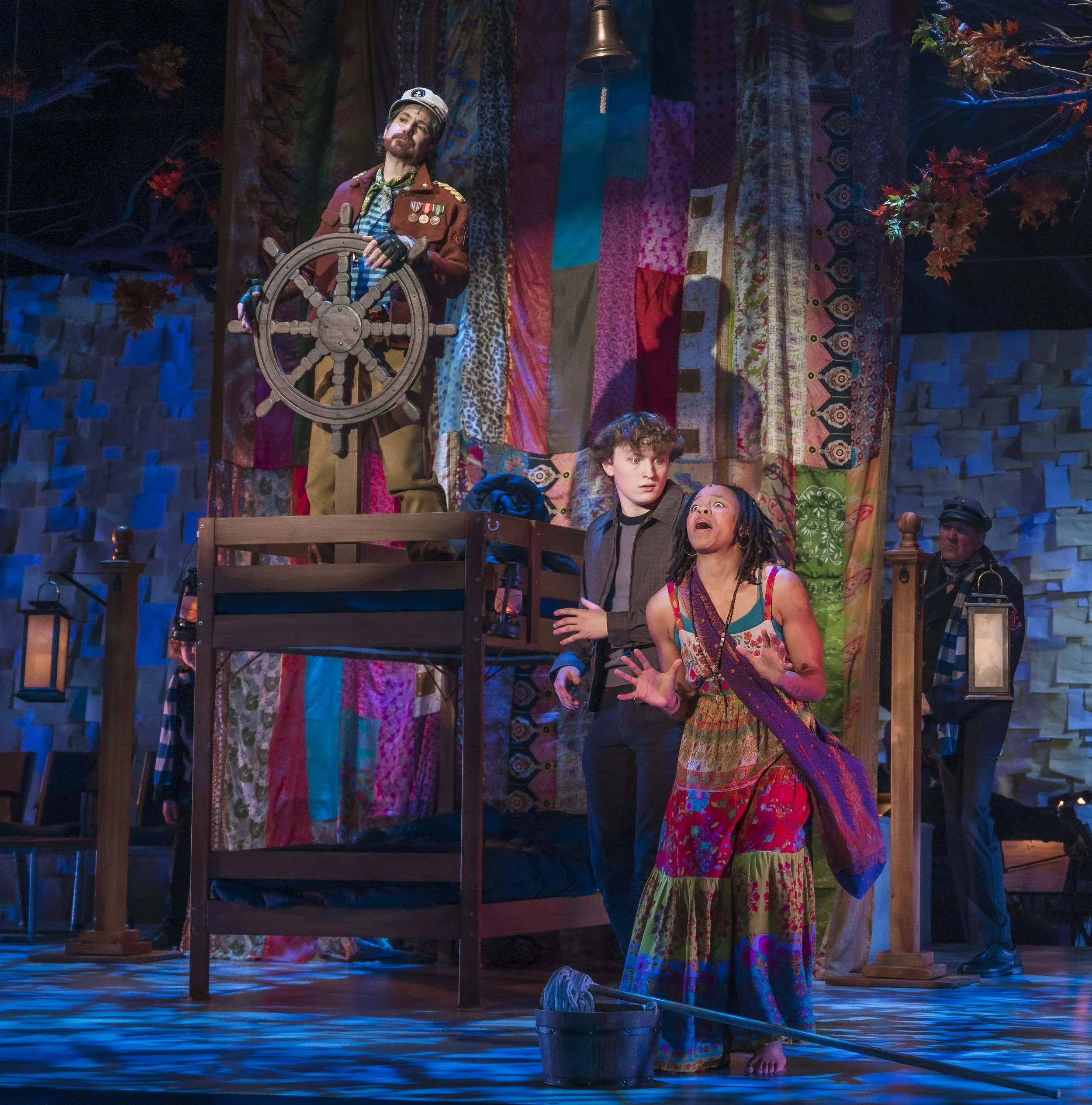 Matthew Alvin Brown, Logan Corley, Taloria Merricks. Photo by K. Talley