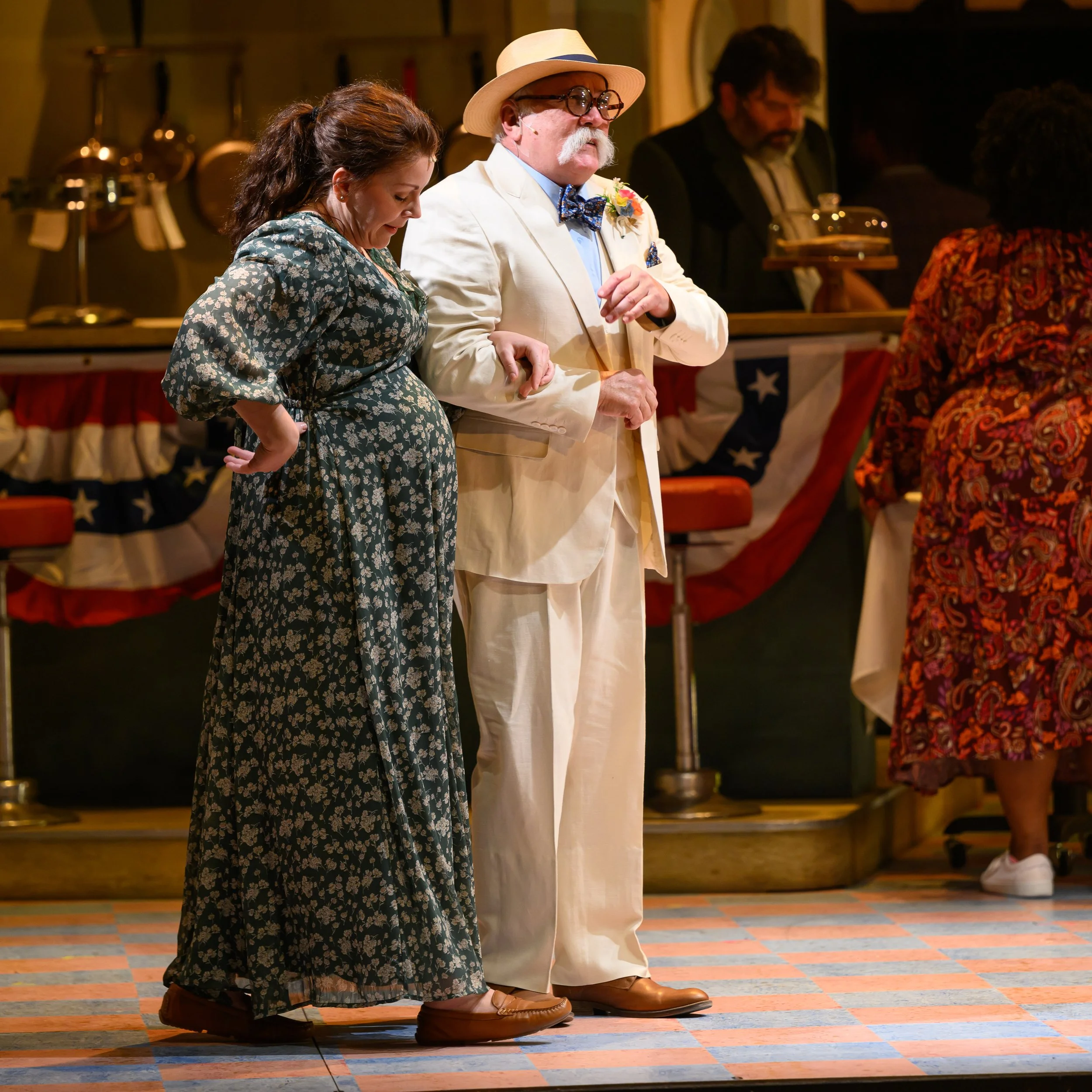 Lindsie Vanwinkle-Guthrie, Stephen Hilton and Brian Gonzales. Photo by Michael Anderson