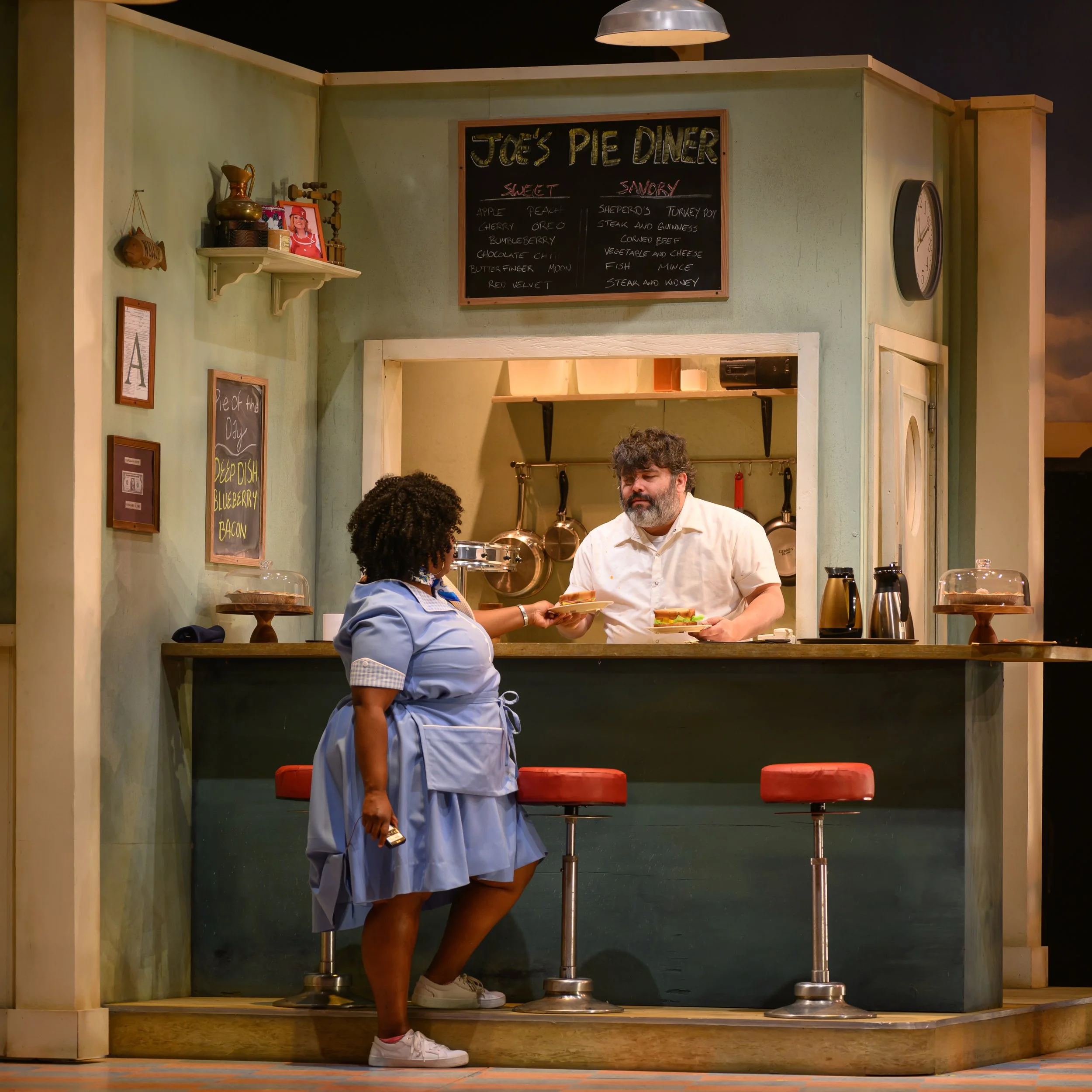 Jaleesa Beavers and Brian Gonzales. Photo by Michael Anderson