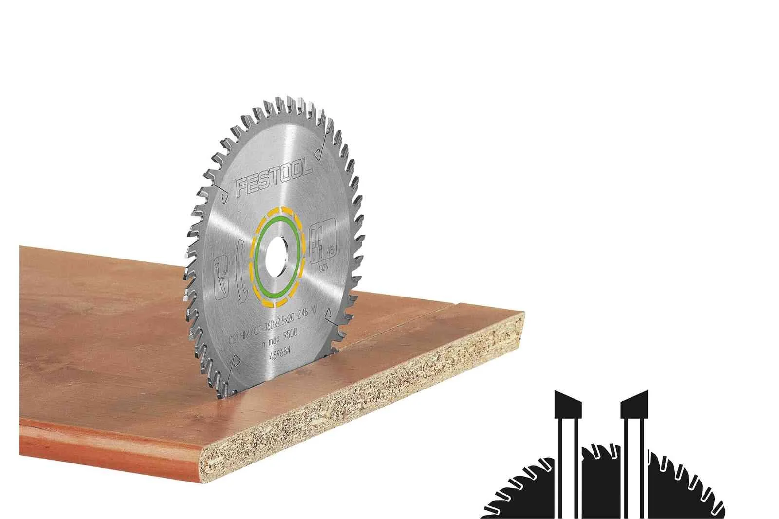 Saw Blade WOOD FINE CUT HW 260X2,5X30 W80
