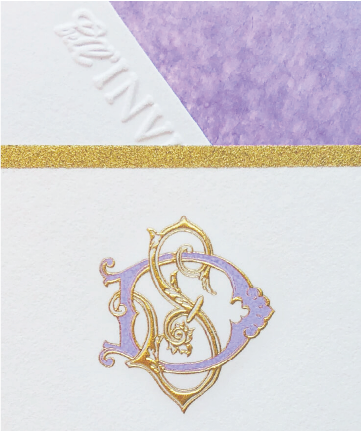 2-color Engraved Woodsman Stationery