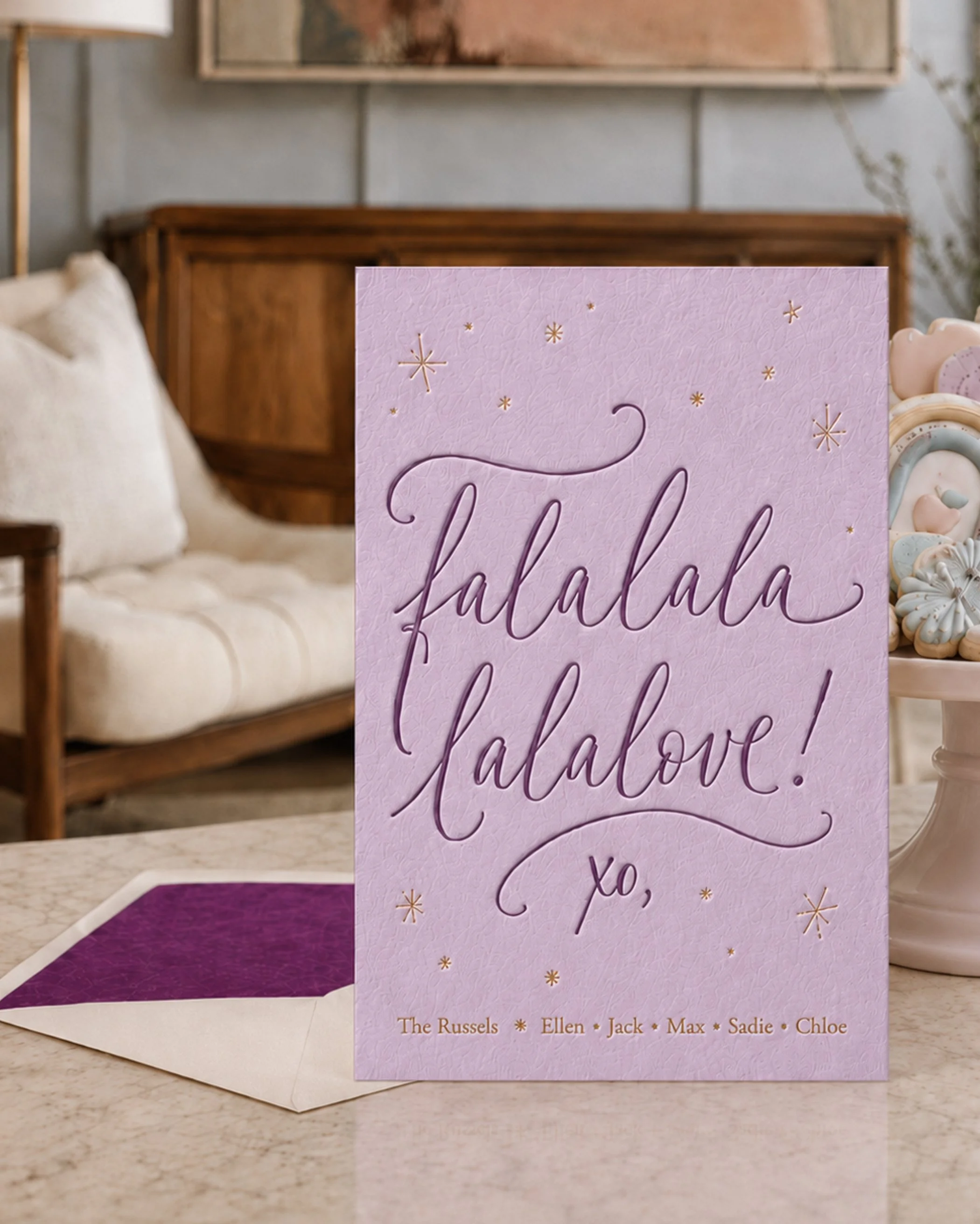 falalalalalalove_letterpress-foil-card_bellinvito-lavender_2.jpg