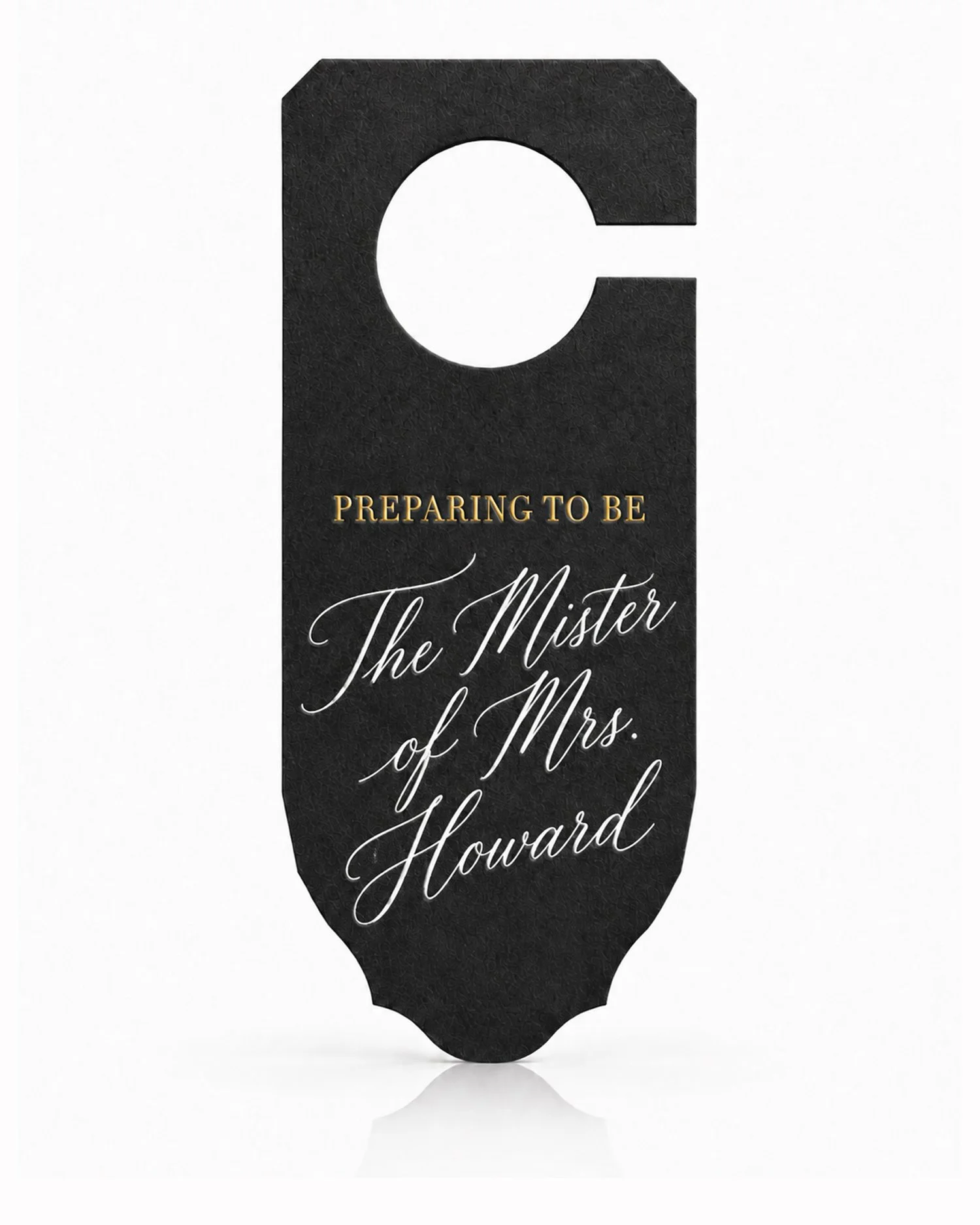 preparing-black-engraved-door-hangers.jpg