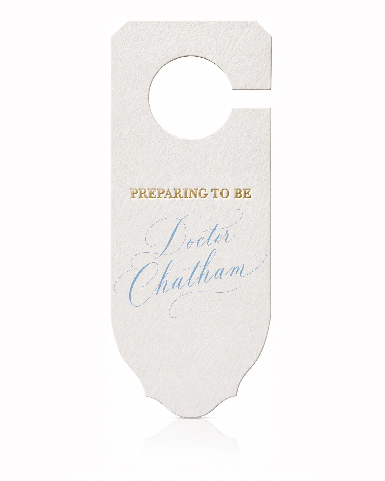 preparing-to-be_doctor_white-Door Hangers.jpg