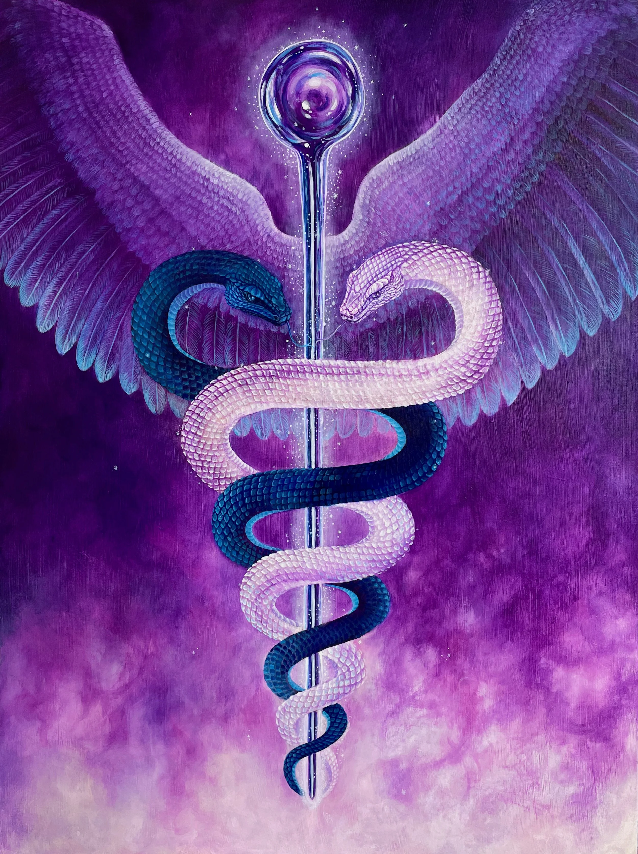 Caduceus_Violet_Flame_48x60_Acrylic.jpeg