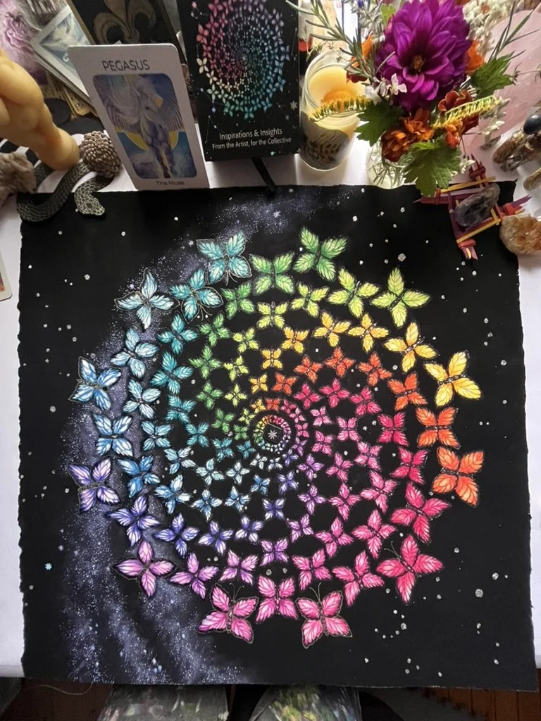 108 Butterflies Mandala | Re-Emerging & Transforming Now!