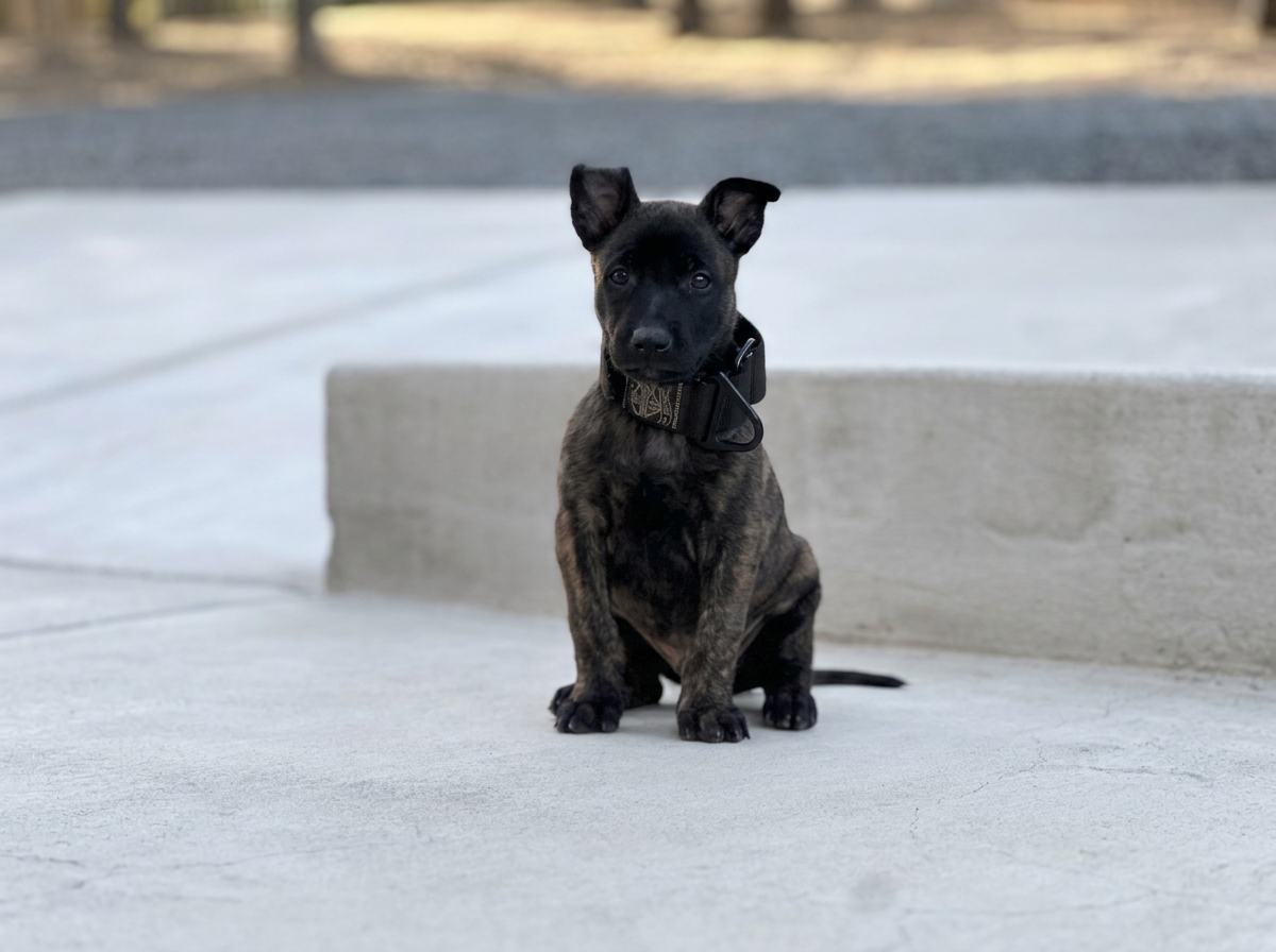 dutch shepherd puppy