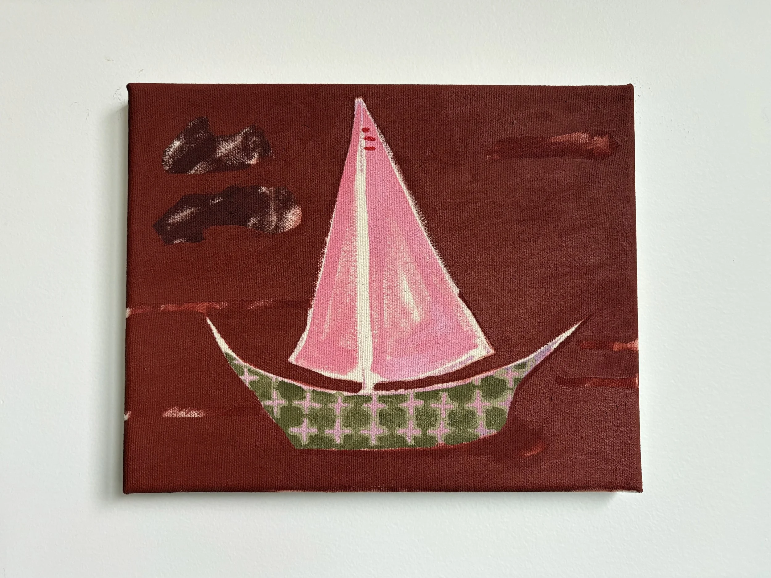 Spanish Docks, 2026,  8 x 10", oil on canvas