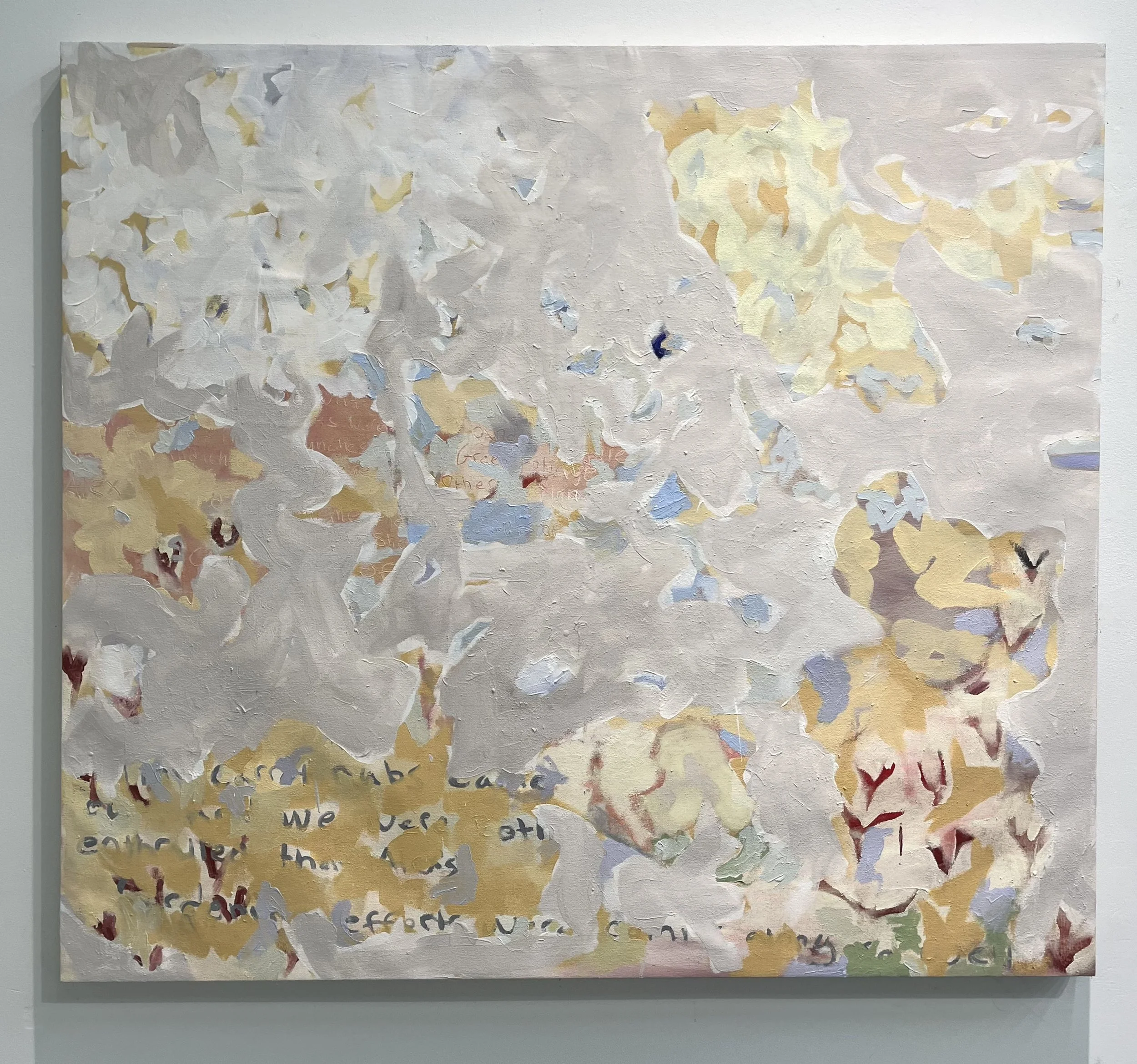 Carrot Garden, 2022, 50 x 55,  oil on canvas  