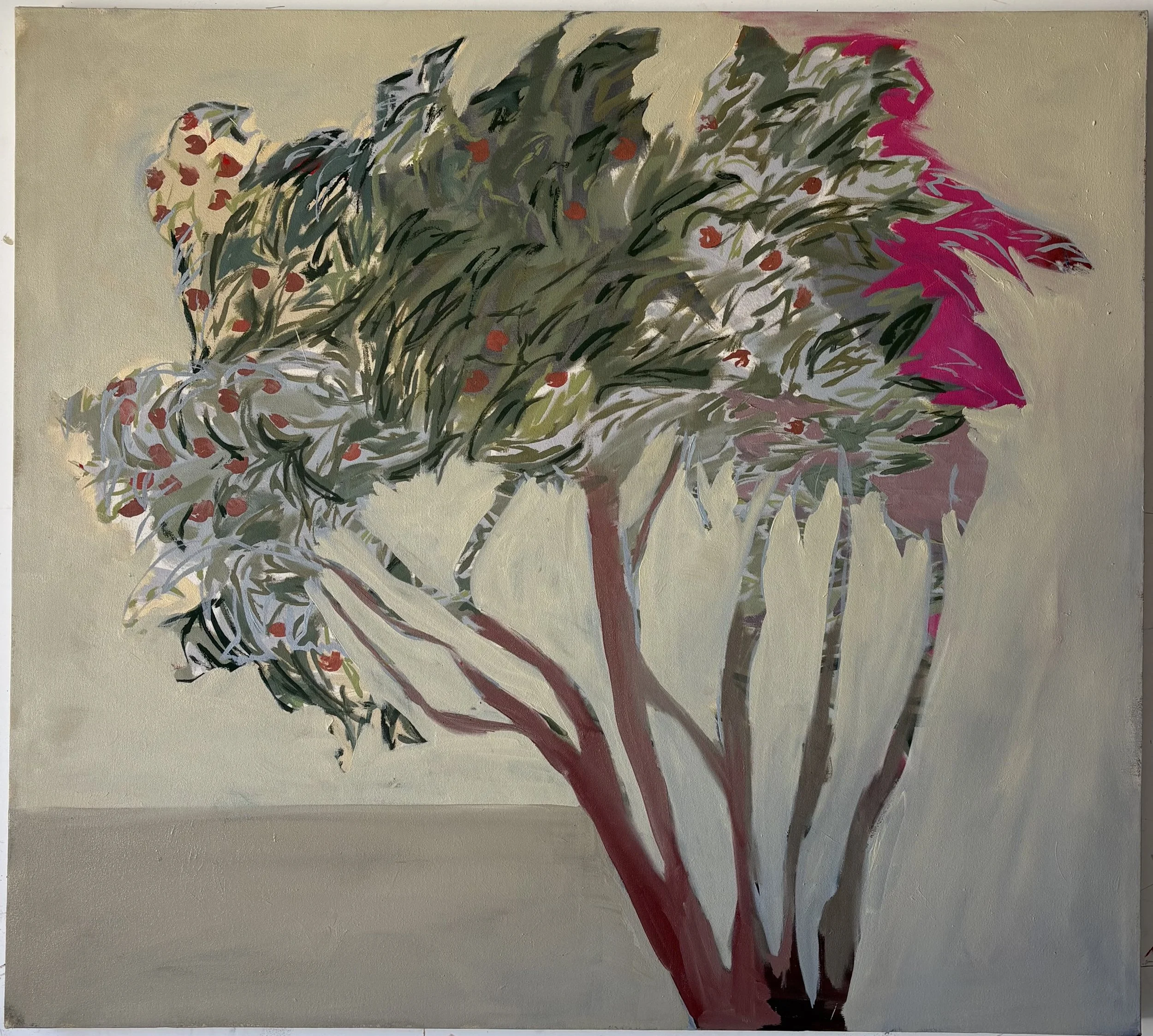 A Sudden Gust Of Wind, 2026
45 x 50”
Oil on canvas