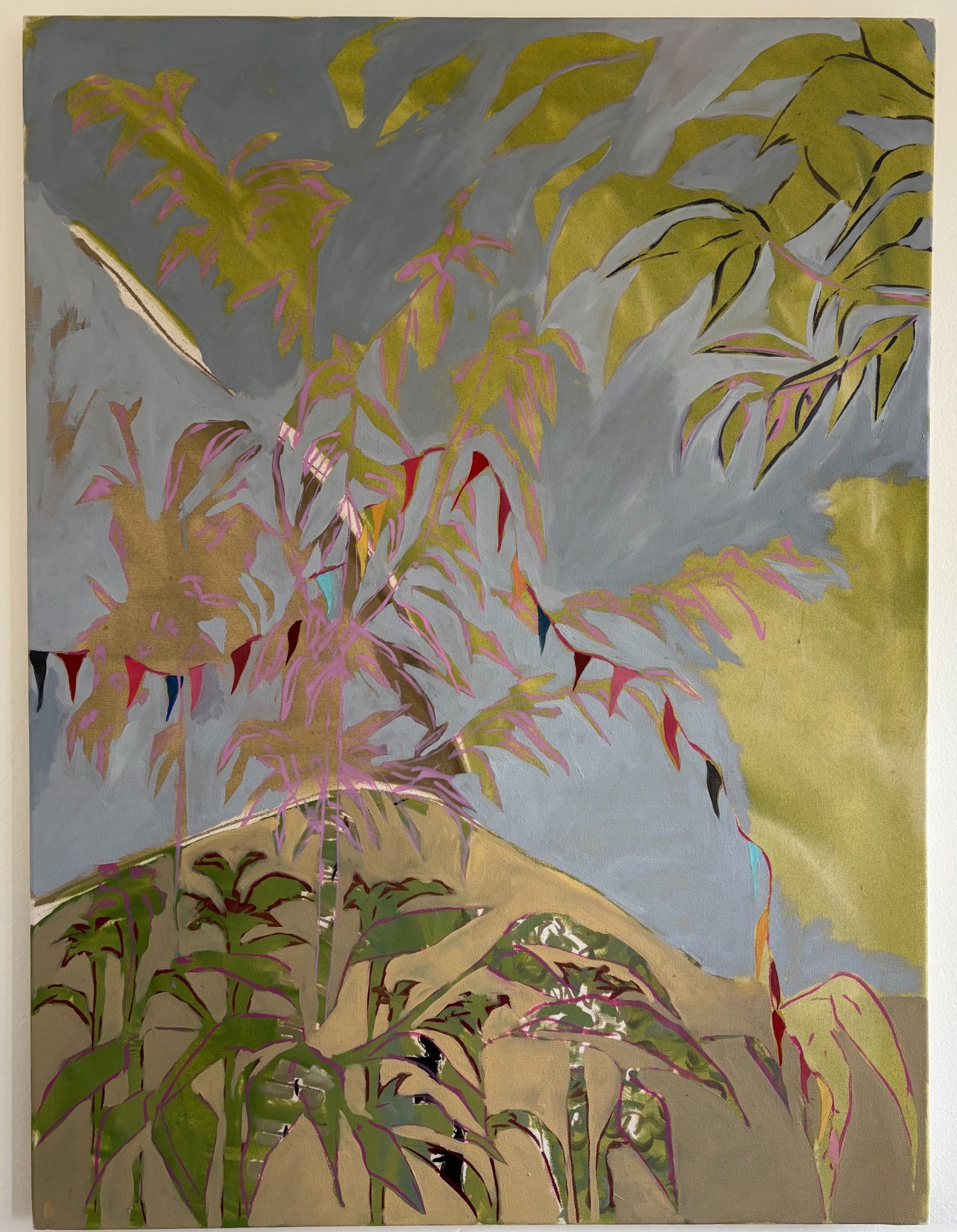 Storm Clouds, 2026, 30 x 40", oil on canvas