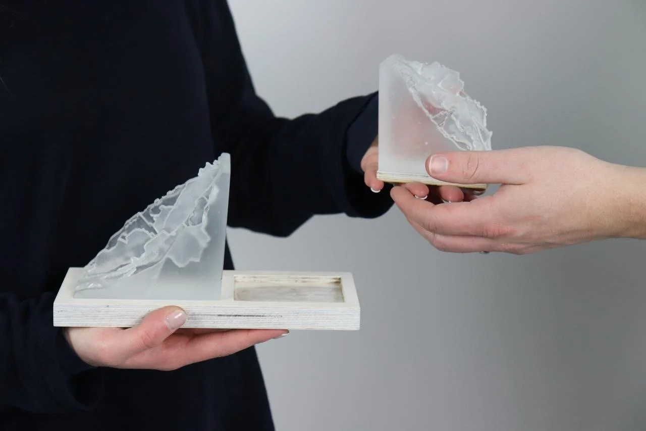 We designed the trophies to be sharable, which gives the winners an opportunity to acknowledge someone they feel contributed to their sucess. This is inkeeping with CAHSS’s values of community and support.