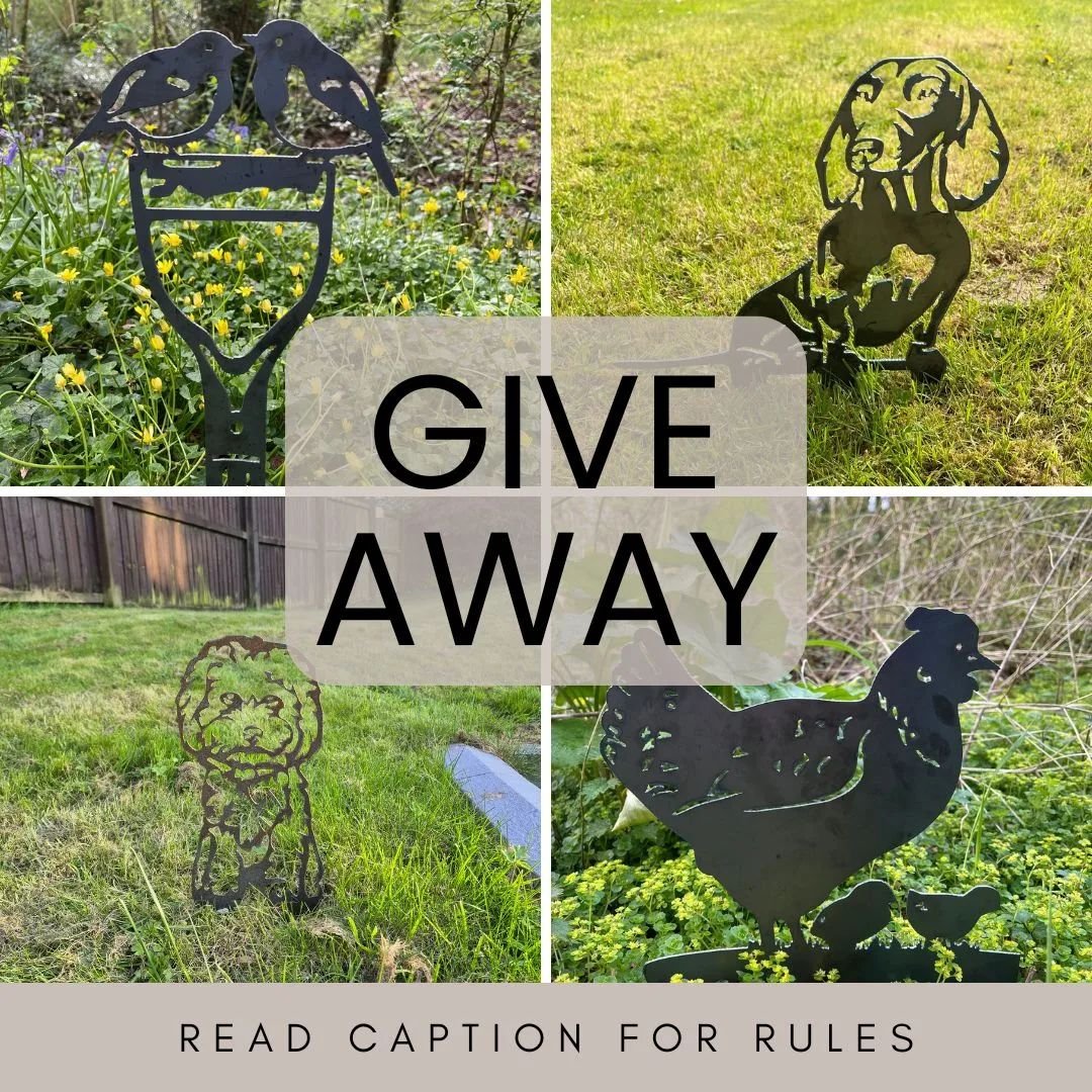 To celebrate 1 month since our launch, we're giving away one of our garden stake collection to 1 lucky winner! 
.
To enter:
- Like this post
- Follow us
- Tag a friend in the comments (additional entries for additional tags)
- Share to your stories
.