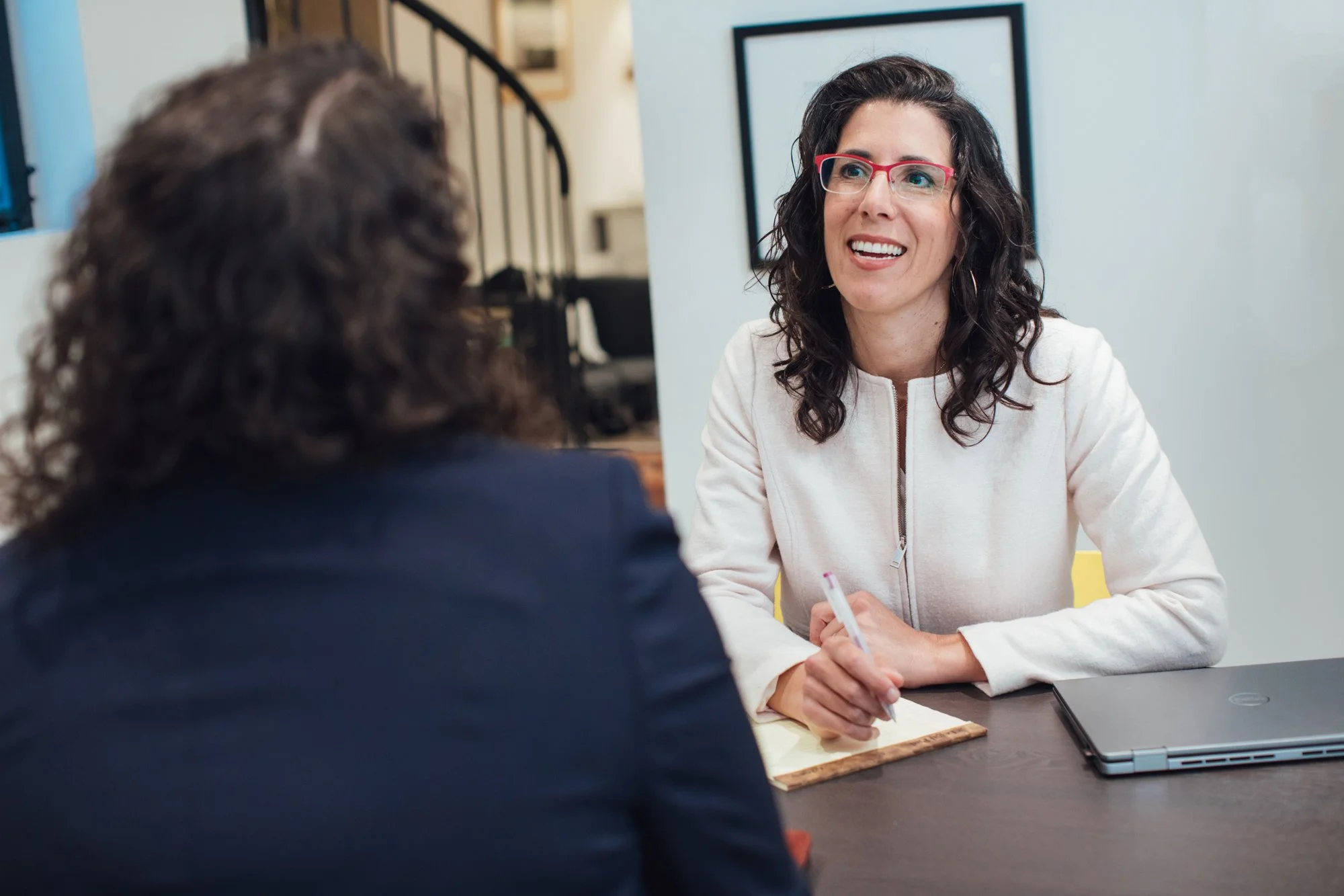 Married couple holding hands
