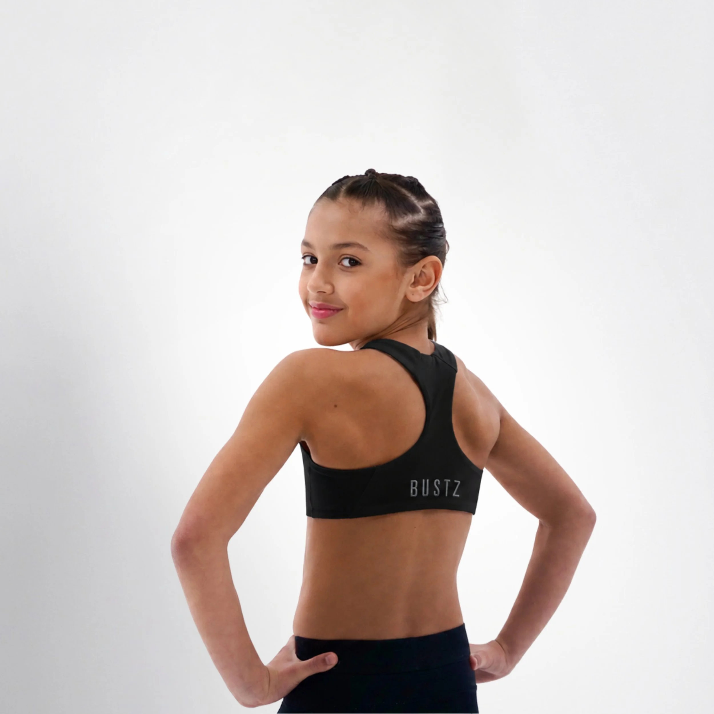 Girls black wrestling Sports Bra (6).jpg