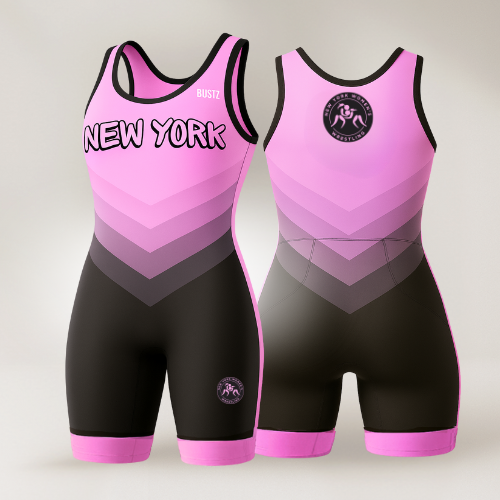 New York Women's Pink Singlet
