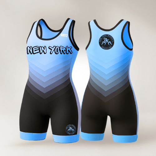 New York Women's Blue Singlet