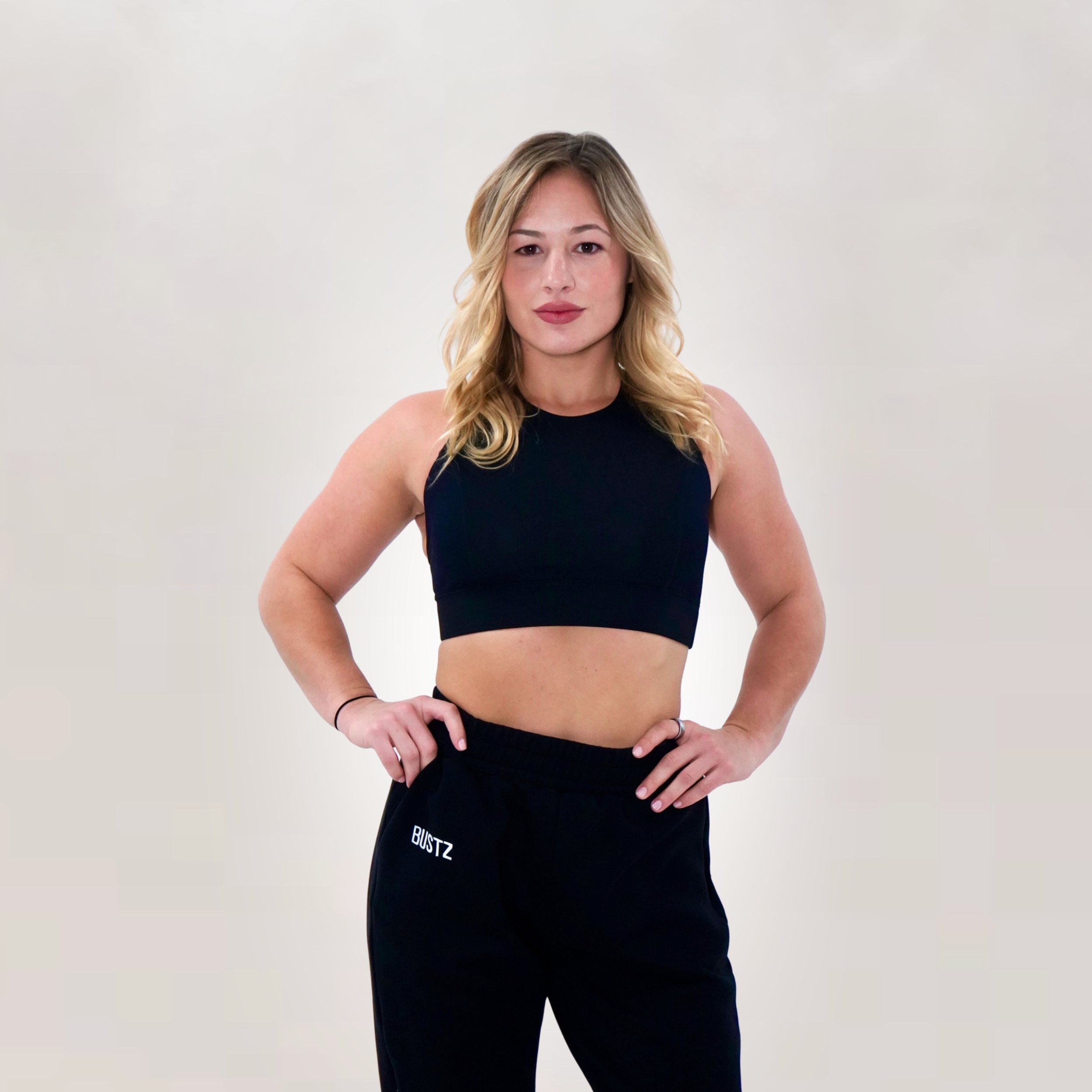 womens black wrestling sports bra (2).jpg