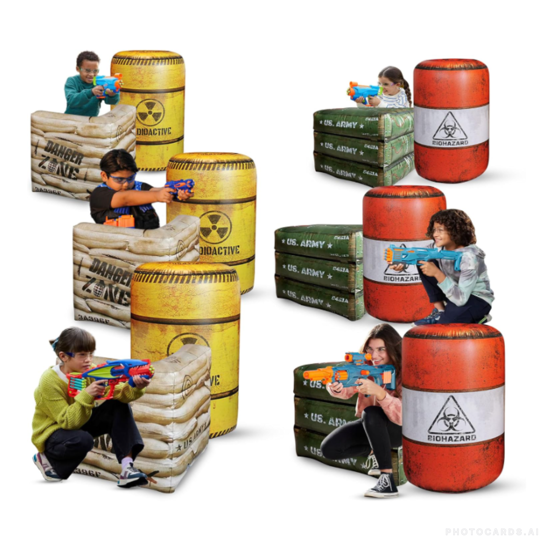 Nerf Wars DIY Battle Package